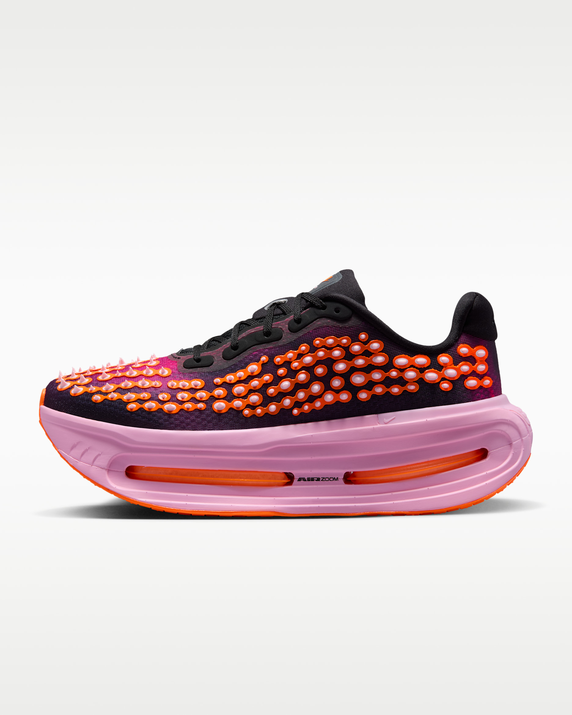 Tenis de correr en pavimento para hombre Nike Vomero Premium - Negro/Rosa ártico/Rosa perfecto/Naranja total