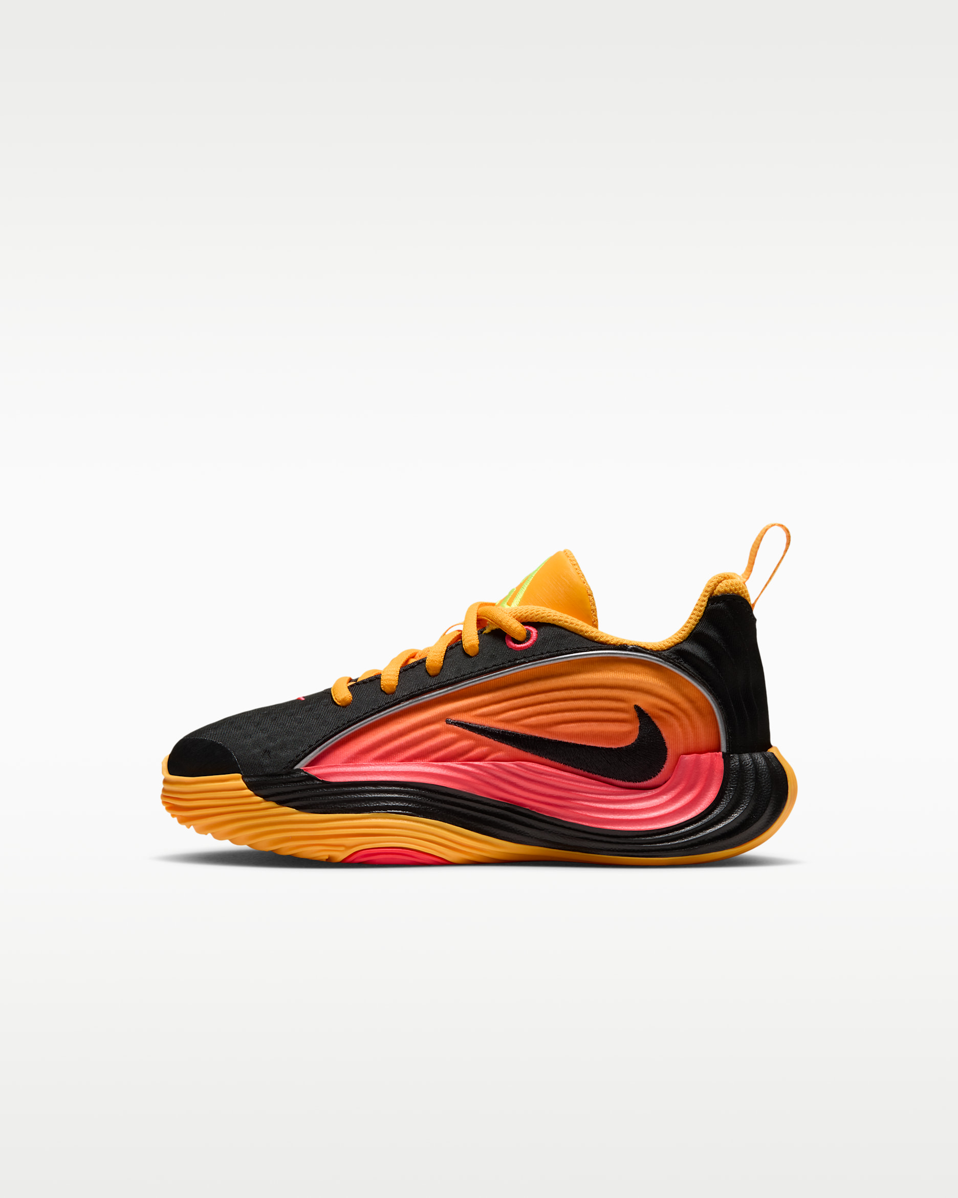 Giannis Immortality 5 Little Kids' Basketball Shoes - Laser Crimson/Laser Orange/Black/Metallic Silver