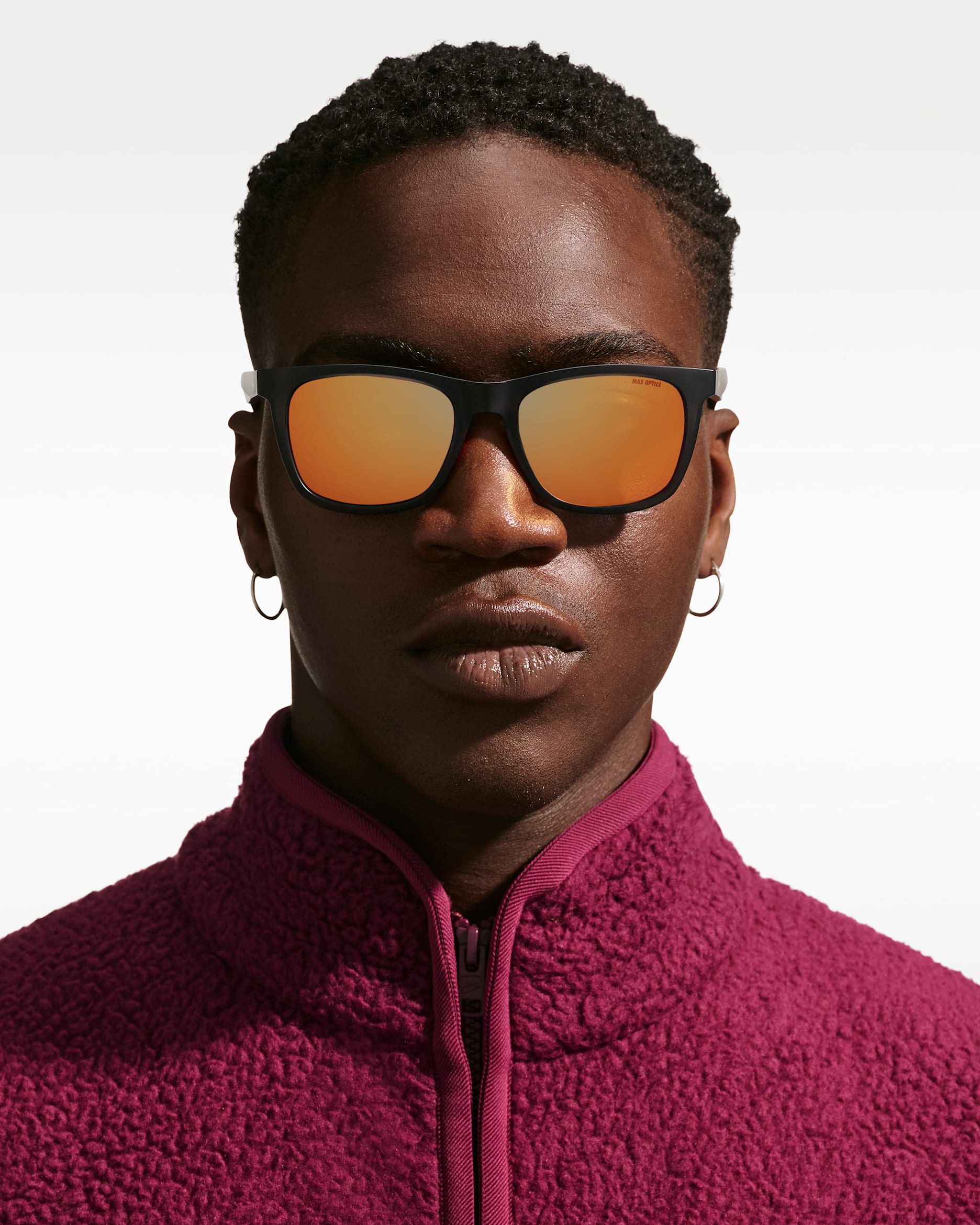 Nike Fusion Trend Sunglasses - Anthracite/Red
