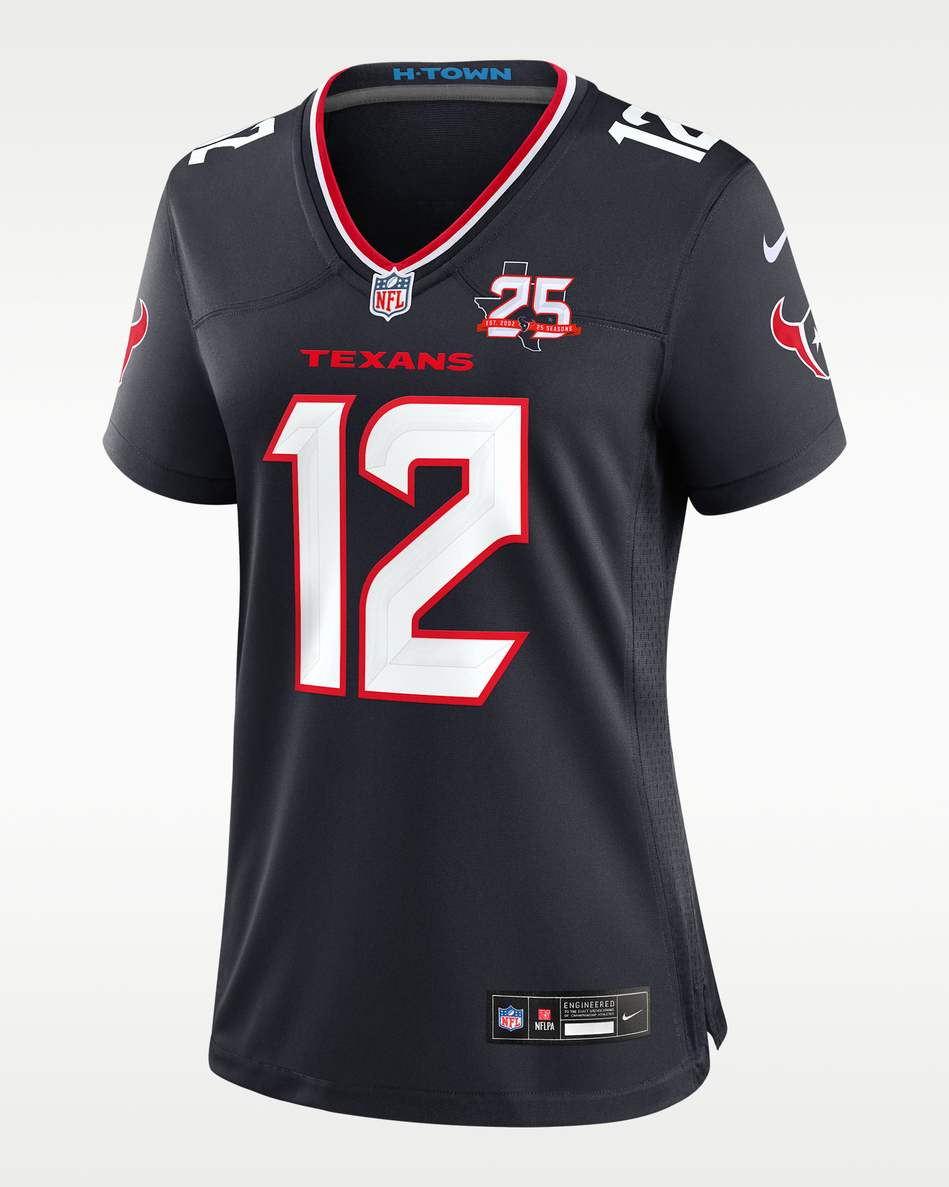 Nico Collins Houston Texans Women's Nike NFL Game Jersey - Navy