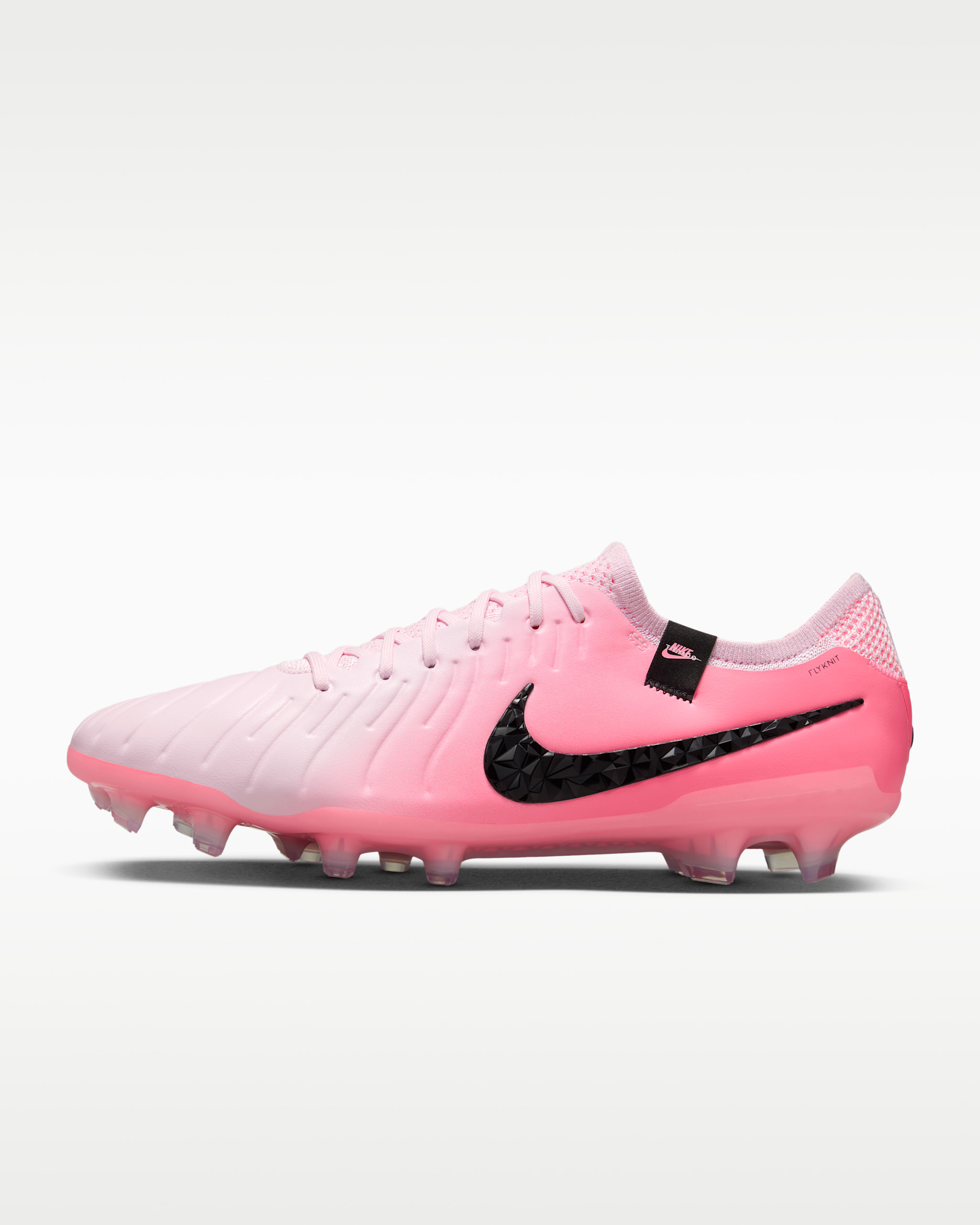 Nike Tiempo Legend 10 Elite Firm-Ground Low-Top Football Boot - Pink Foam/Black