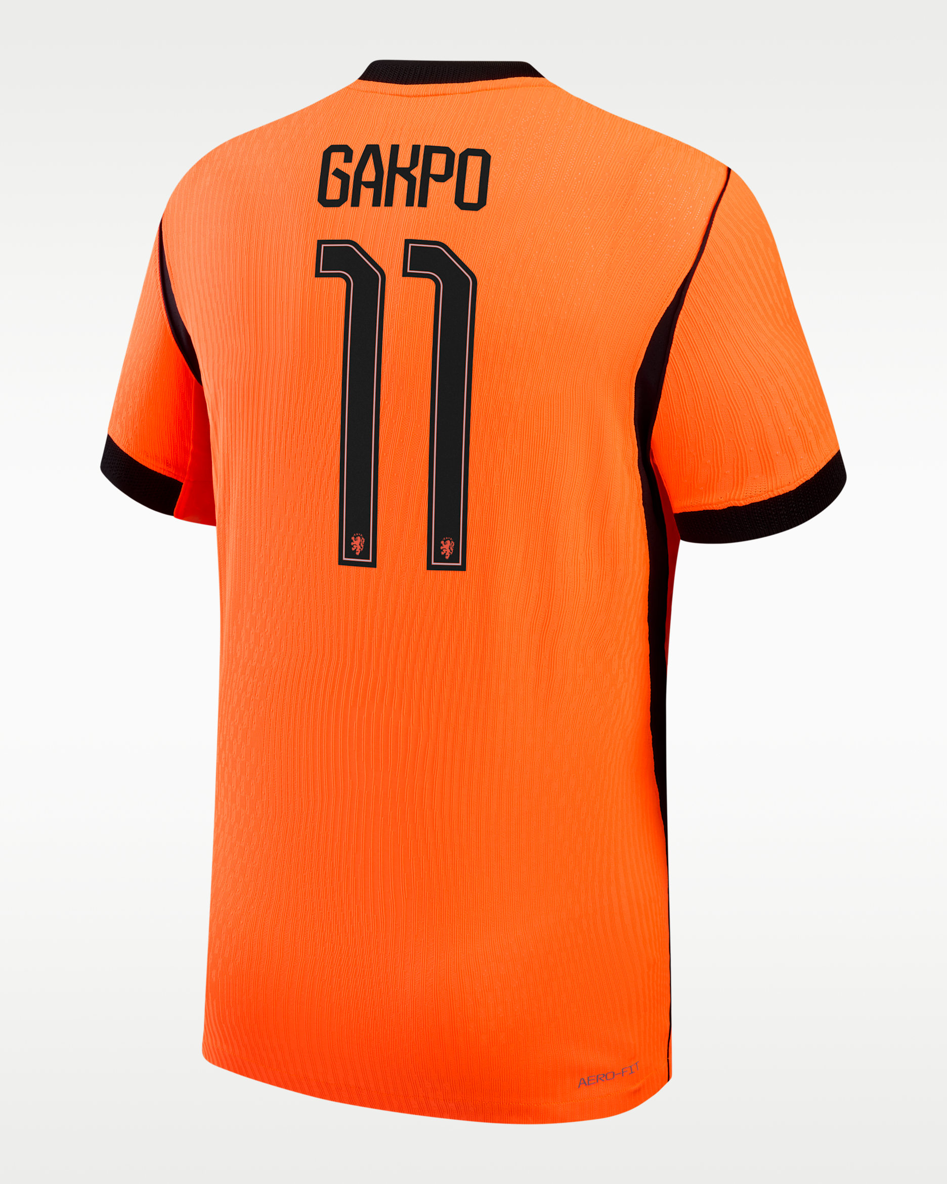 Cody Gakpo Netherlands National Team 2026 Match Home Men's Nike Dri-FIT ADV Soccer Jersey - Orange