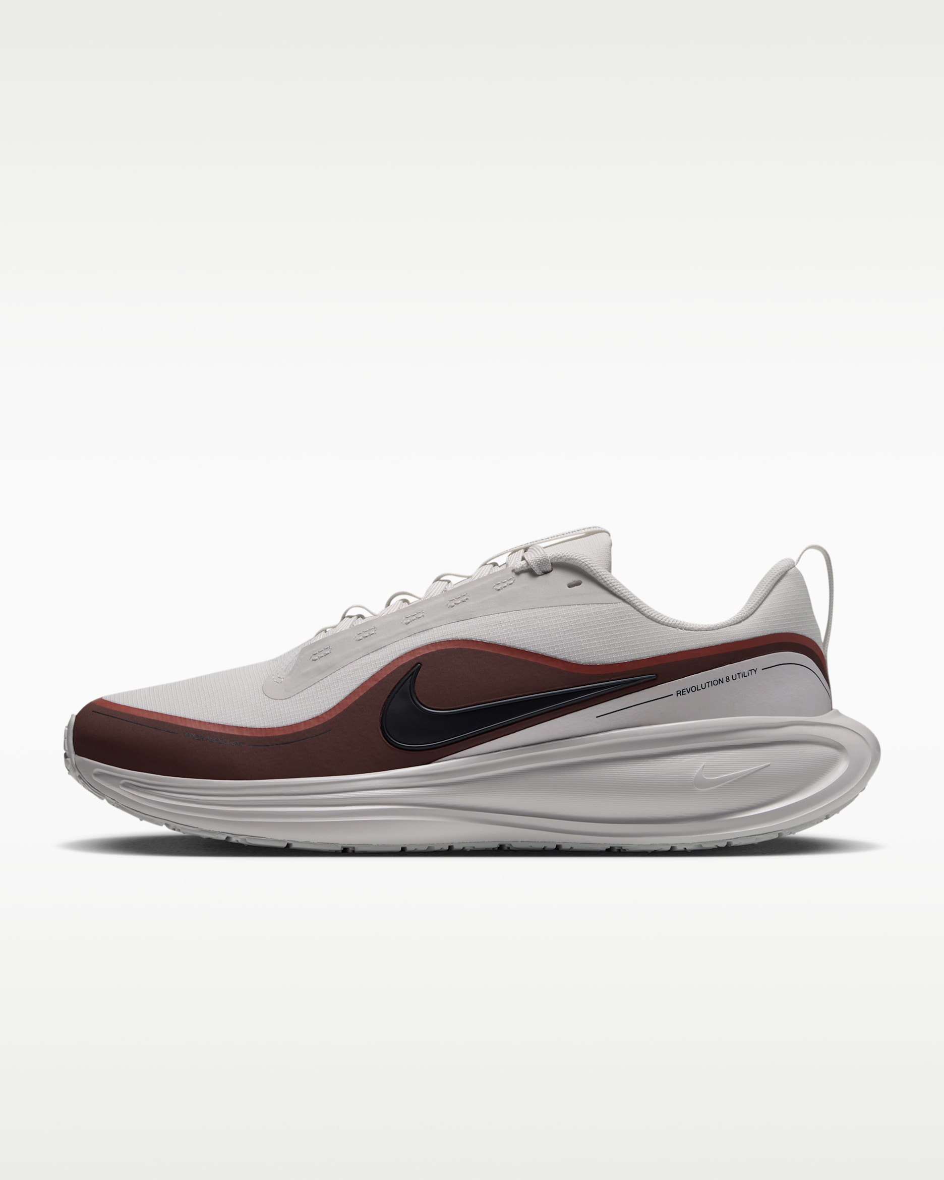 Nike Revolution 8 Utility Men's Road Running Shoes - Phantom/Light Boulder/Light Redwood/Velvet Brown