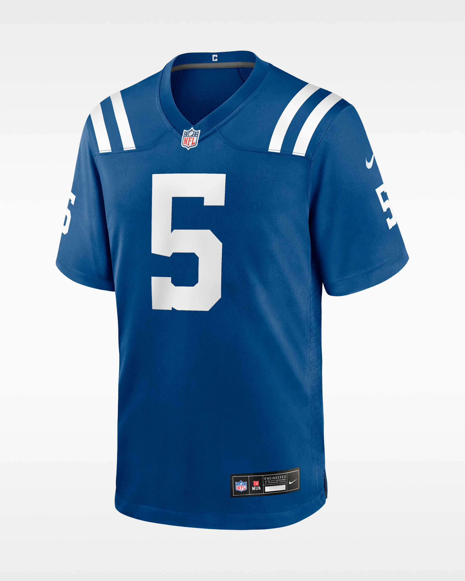 Jersey Nike de la NFL Game para hombre Anthony Richardson Sr. Indianapolis Colts - Azul gimnasio