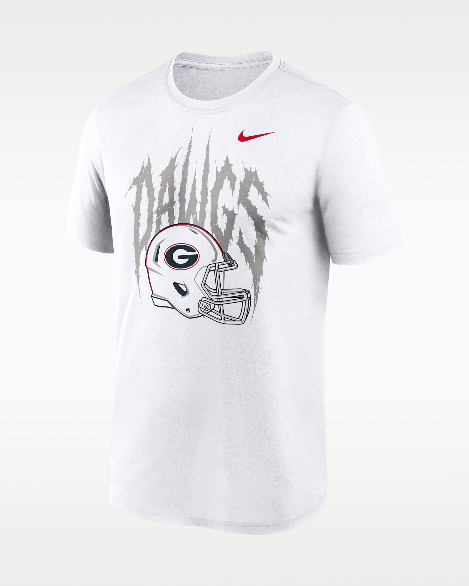 Playera universitaria Nike Dri-FIT para hombre Georgia 2026 White Out Dawgs - Blanco