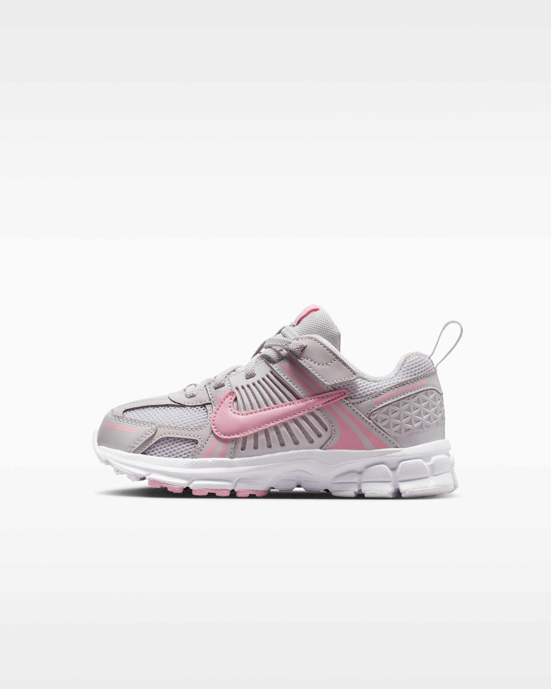 Nike Vomero 5 Little Kids' Shoes with Reflective Accents - Vast Grey/White/White/Medium Soft Pink