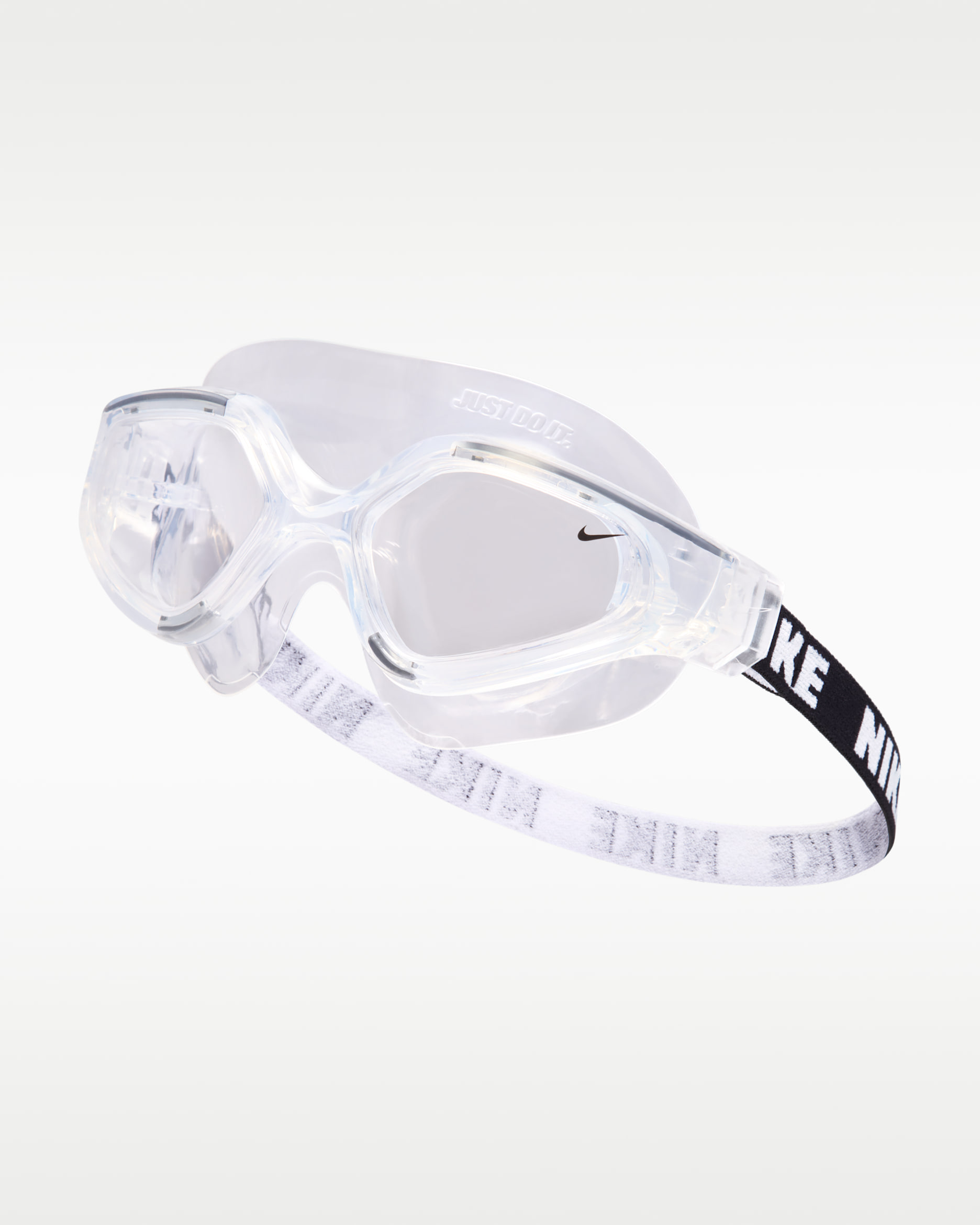 Máscara de natación Nike Swim Expanse - Gris humo claro/Transparente/Negro/Negro