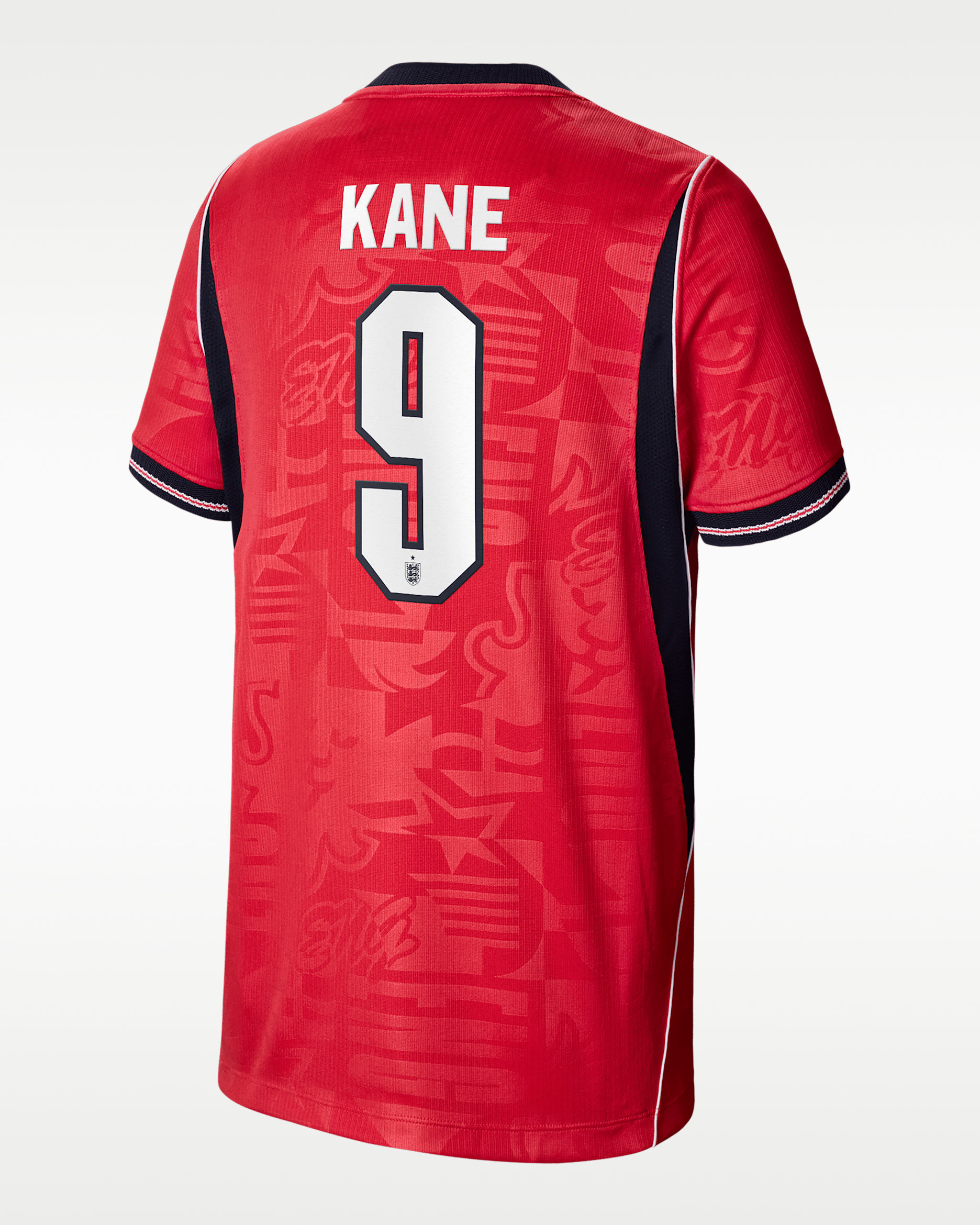 Harry Kane England National Team Big Kids' Nike Dri-FIT Soccer Jersey - Red