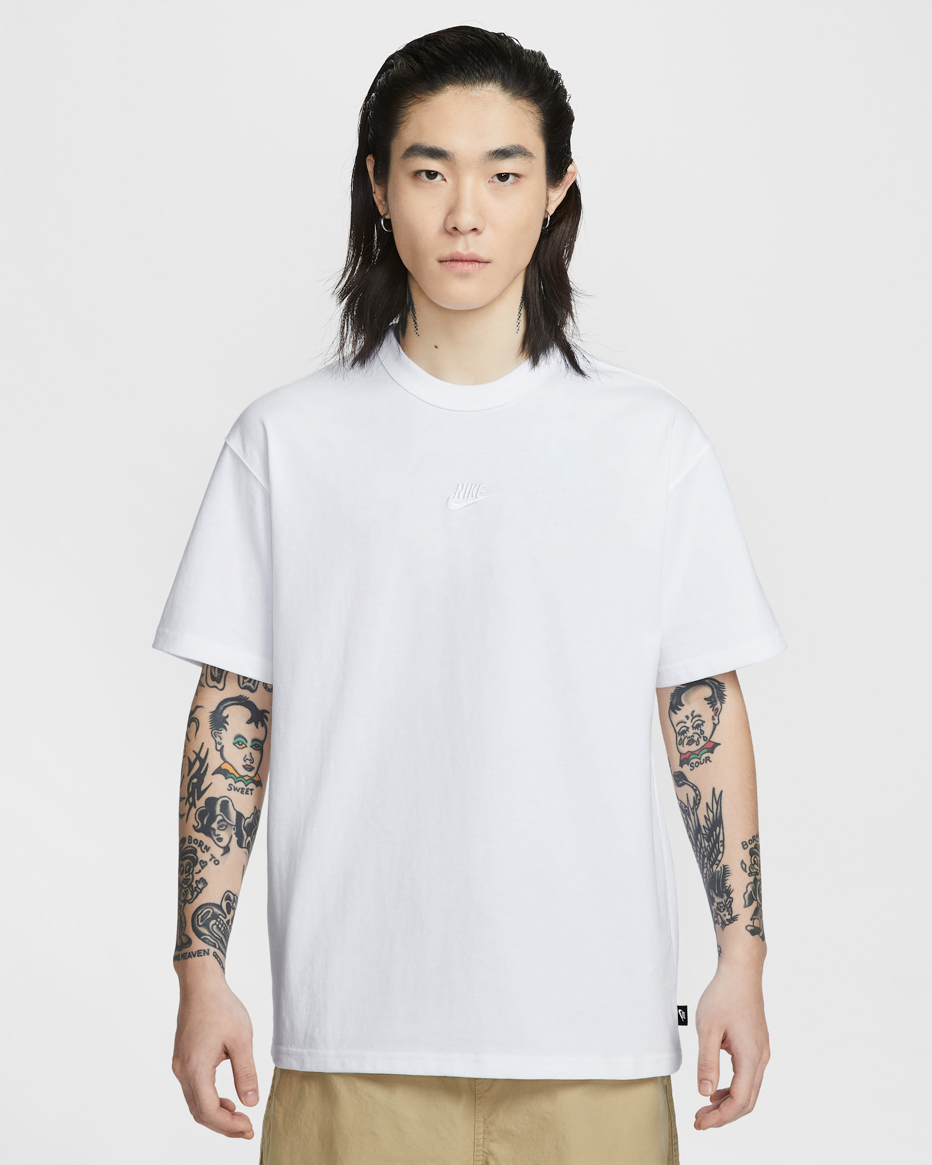 ナイキ スポーツウェア プレミアム エッセンシャルズ メンズ Tシャツ - ホワイト