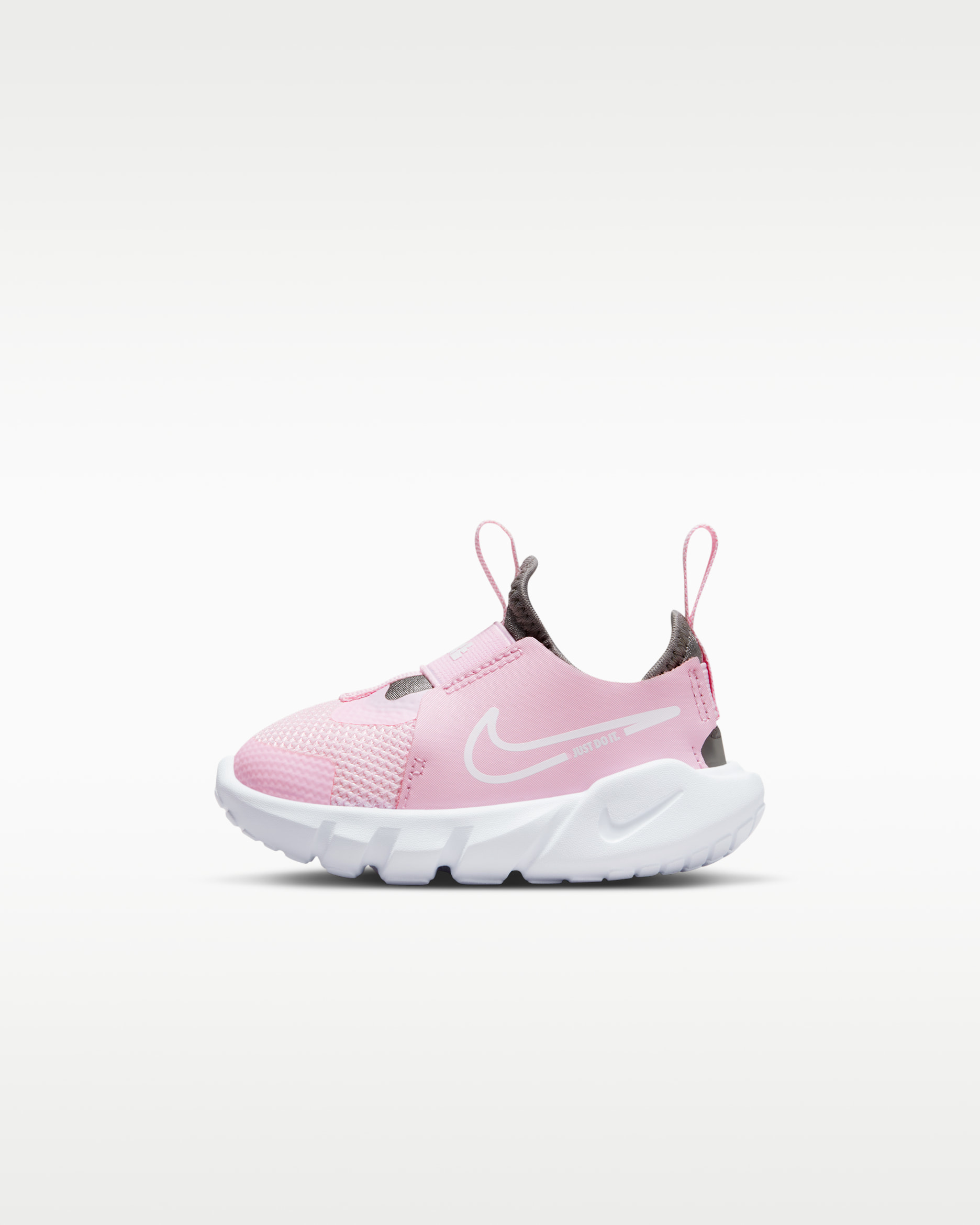 Calzado para bebé e infantil Nike Flex Runner 2 - Espuma rosa/Peltre liso/Azul foto/Blanco