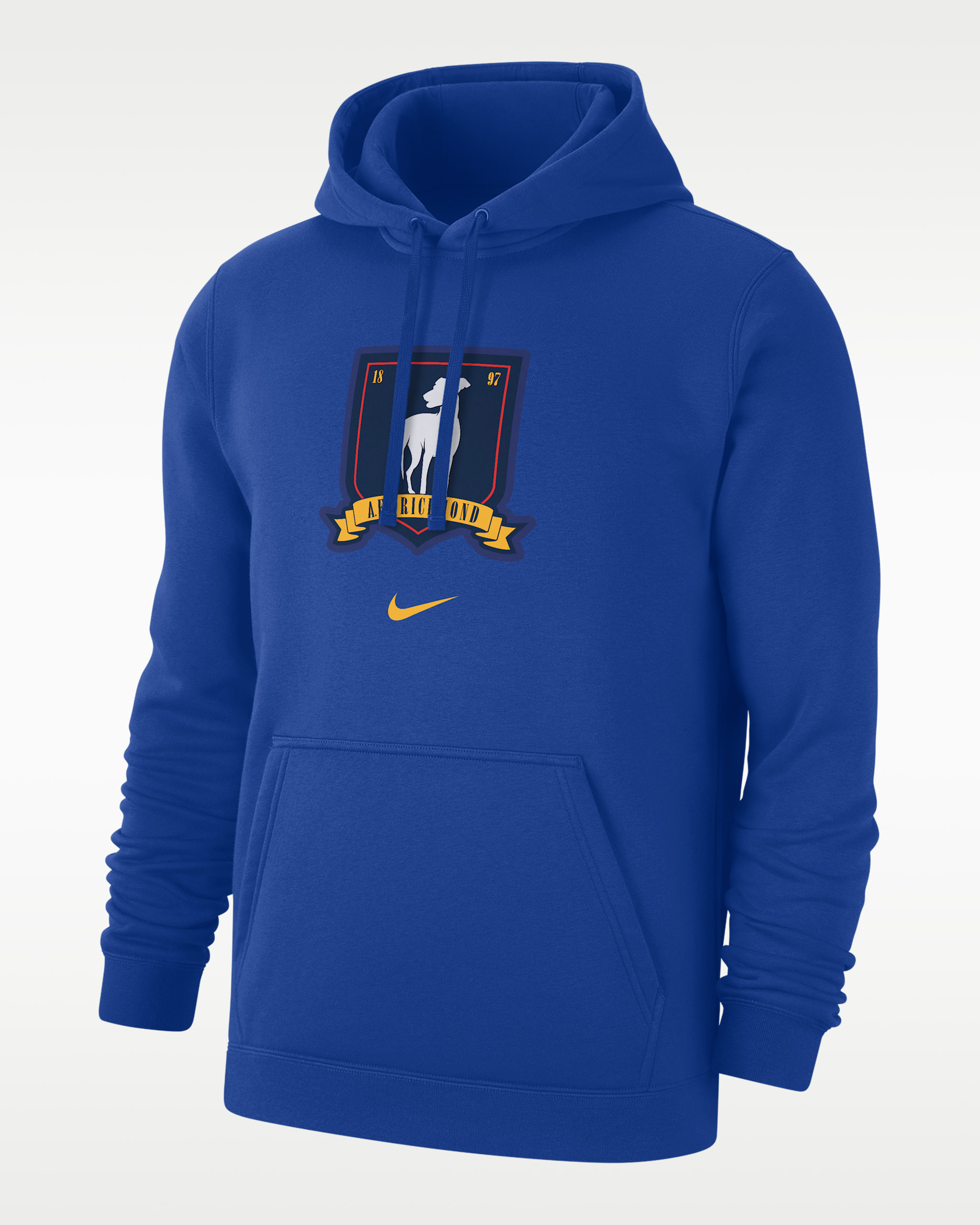 AFC Richmond Men's Nike Fleece Pullover Hoodie - Game Royal