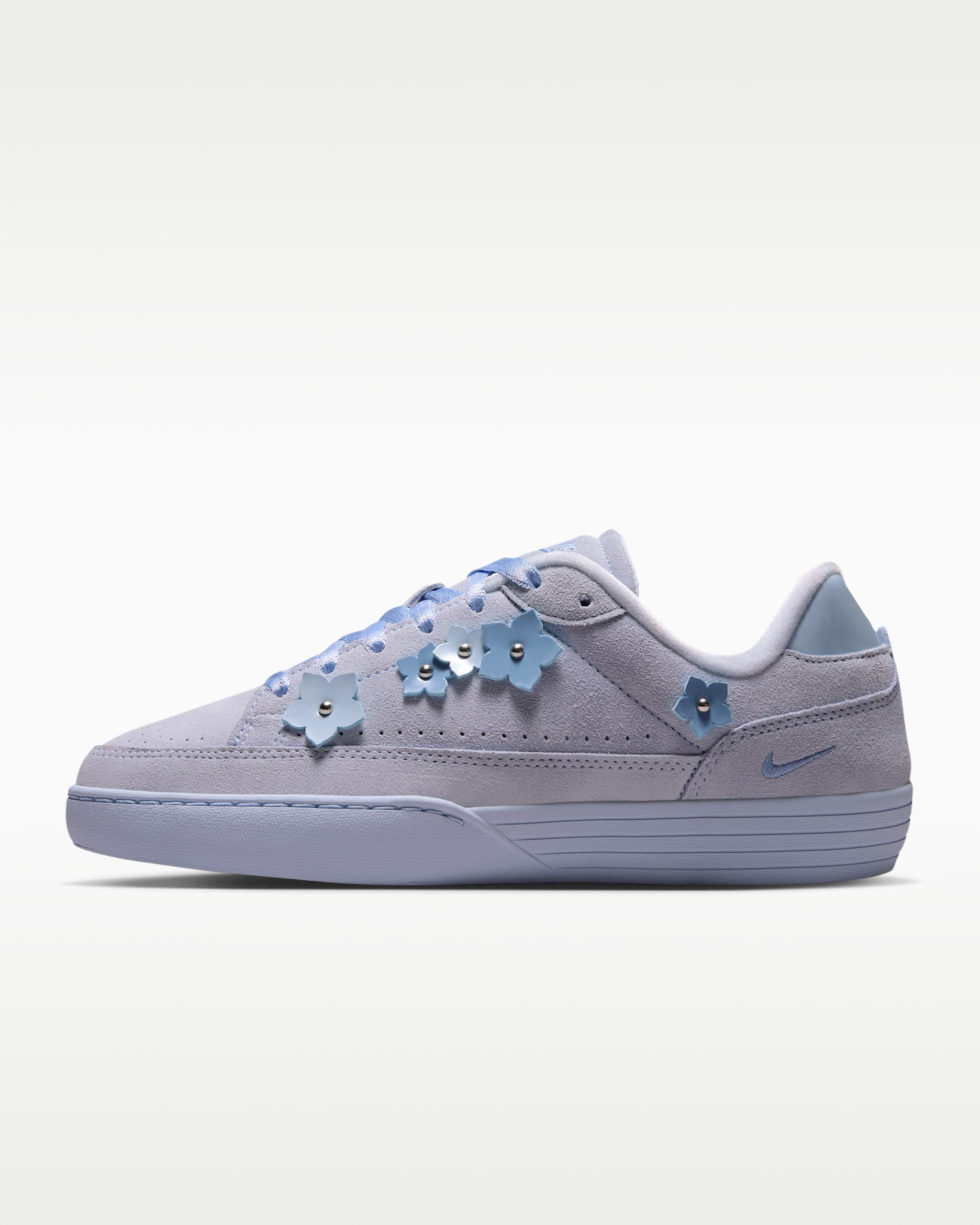 Nike Tennis Centre SE "Florette" Women's Shoes - Hydrogen Blue/Hydrogen Blue/Metallic Silver/Work Blue