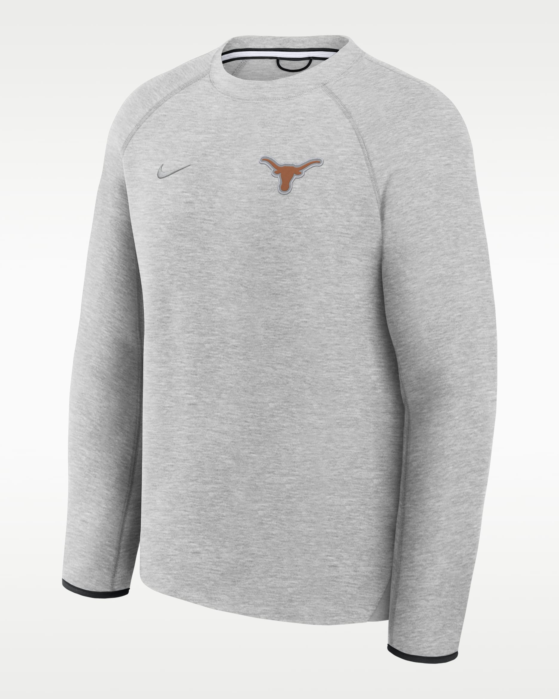 Texas Tech Fleece Men's Nike College Pullover Crew - Grey
