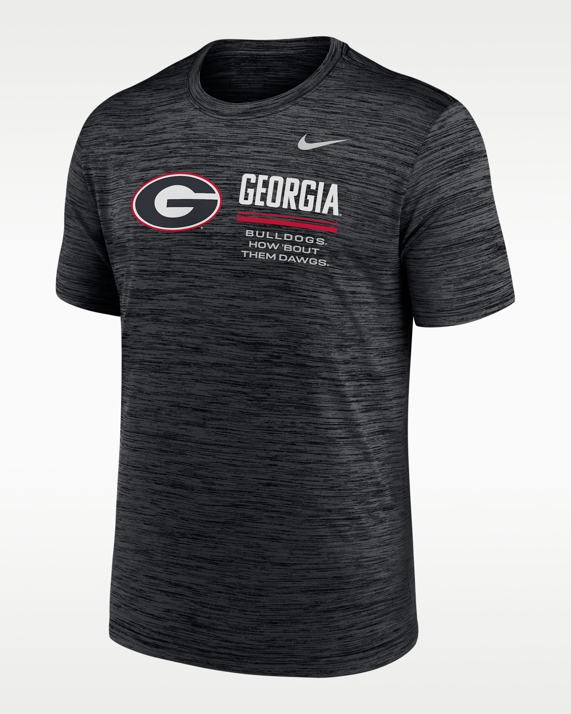 Georgia Sideline Velocity Men's Nike Dri-FIT College T-Shirt - Black
