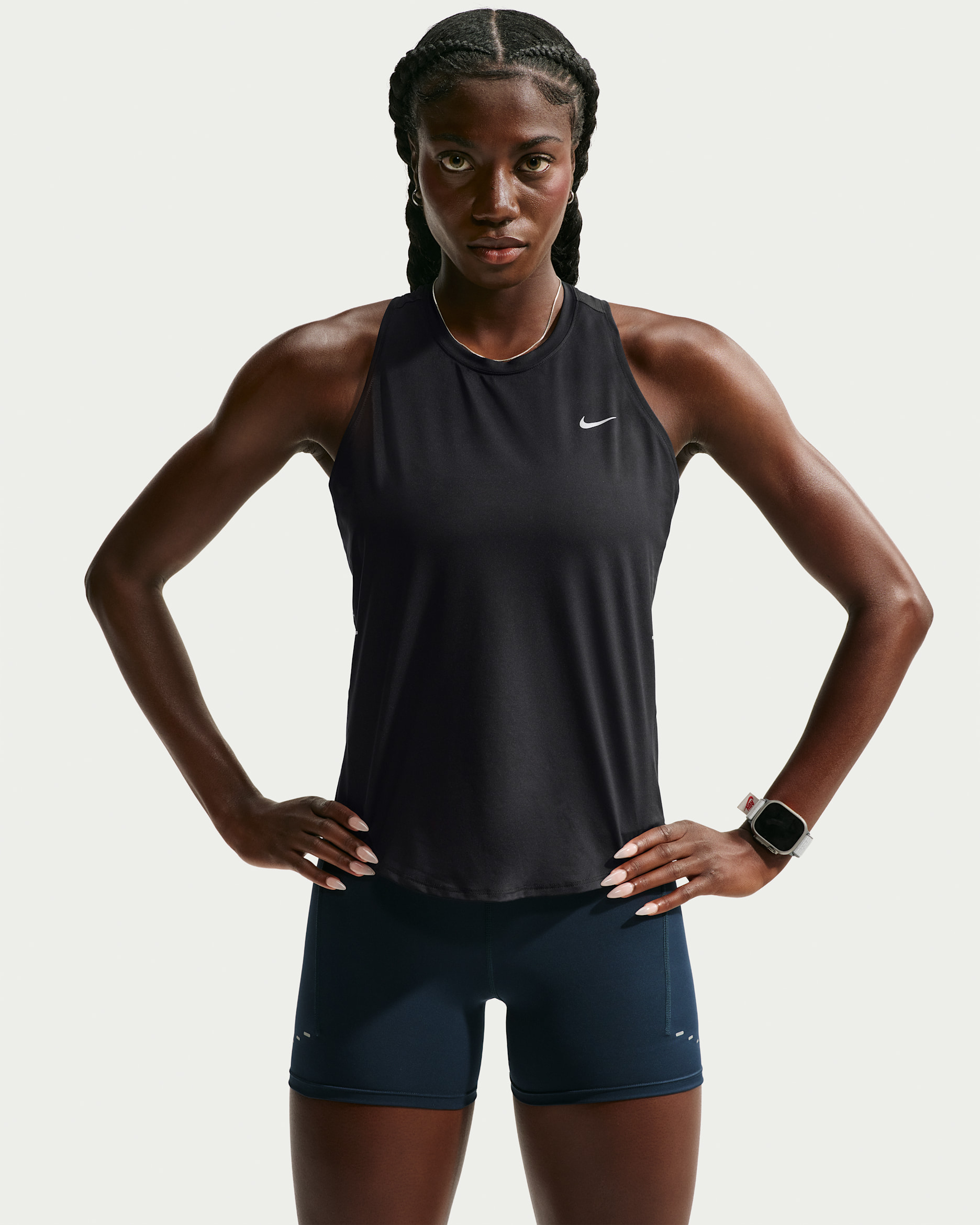 Nike Swift Women's Dri-FIT Running Tank Top - Black