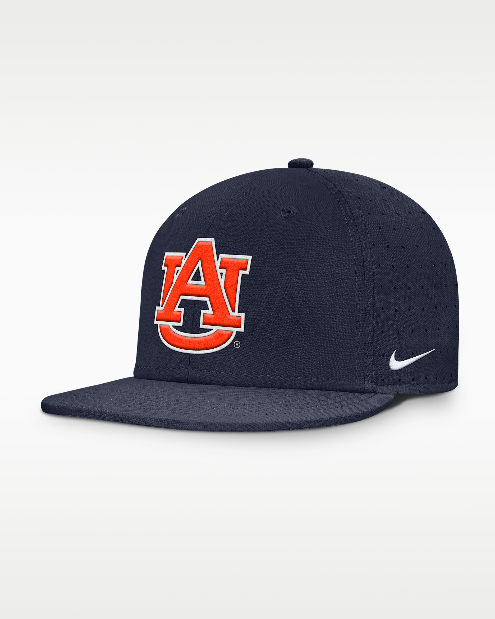 Auburn Dugout True Men's Nike Dri-FIT College Fitted Hat - Navy