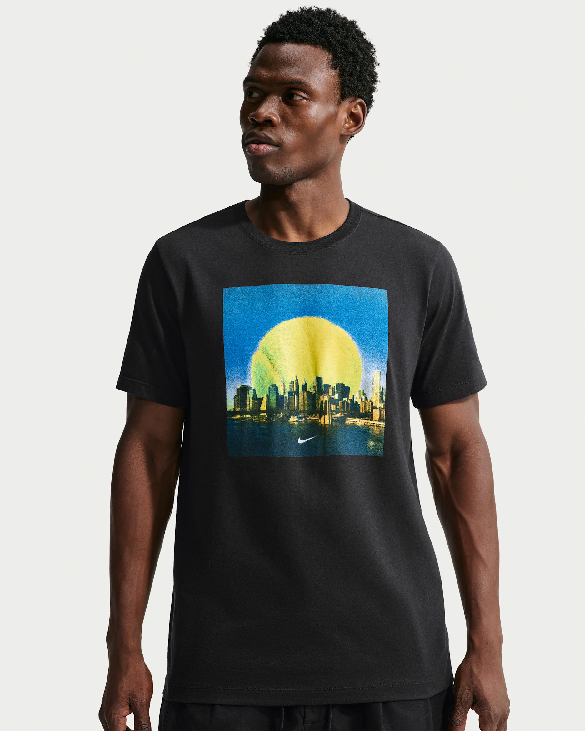 NikeCourt Tennis T-Shirt - Black