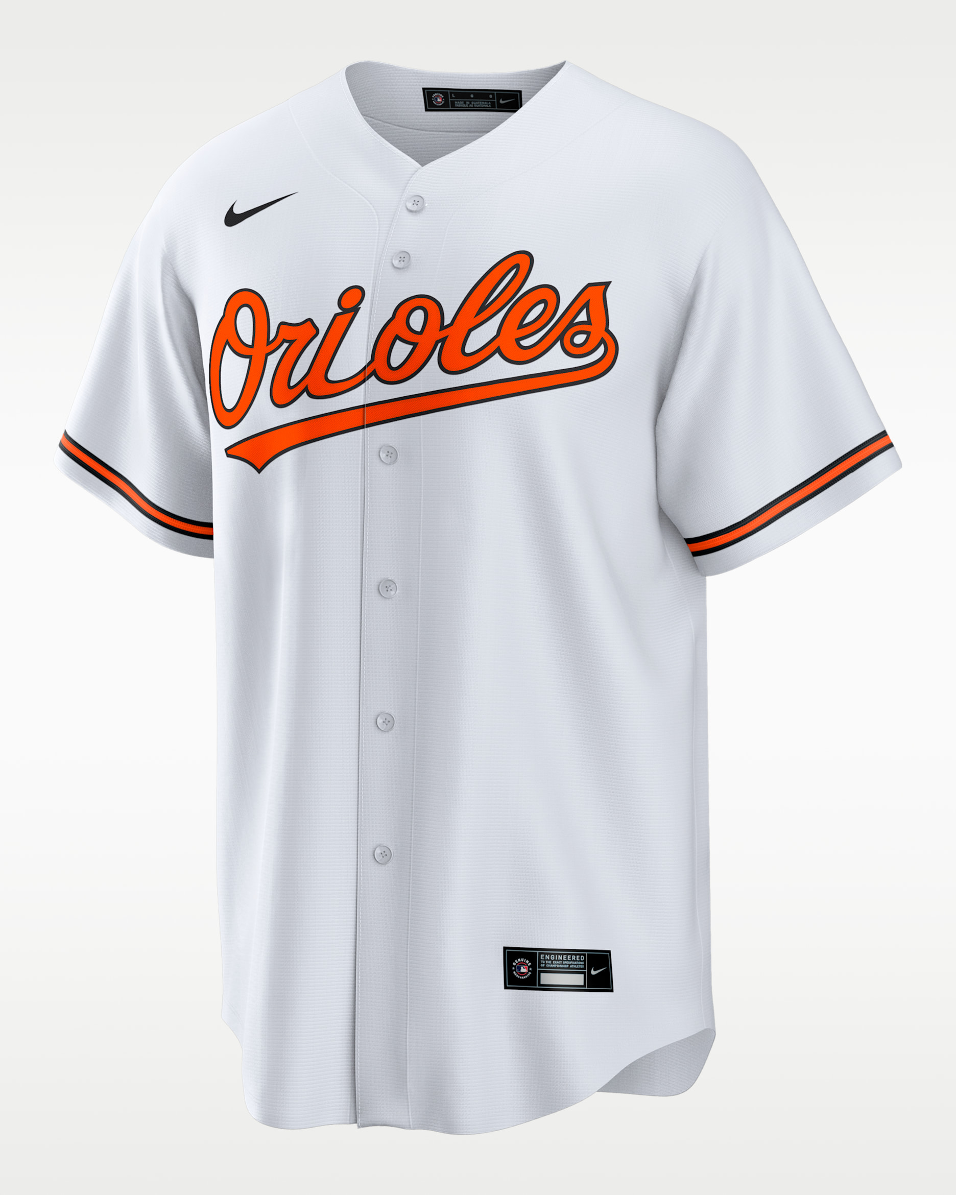 Jersey Nike de la MLB Replica para hombre Cedric Mullins Baltimore Orioles - Blanco