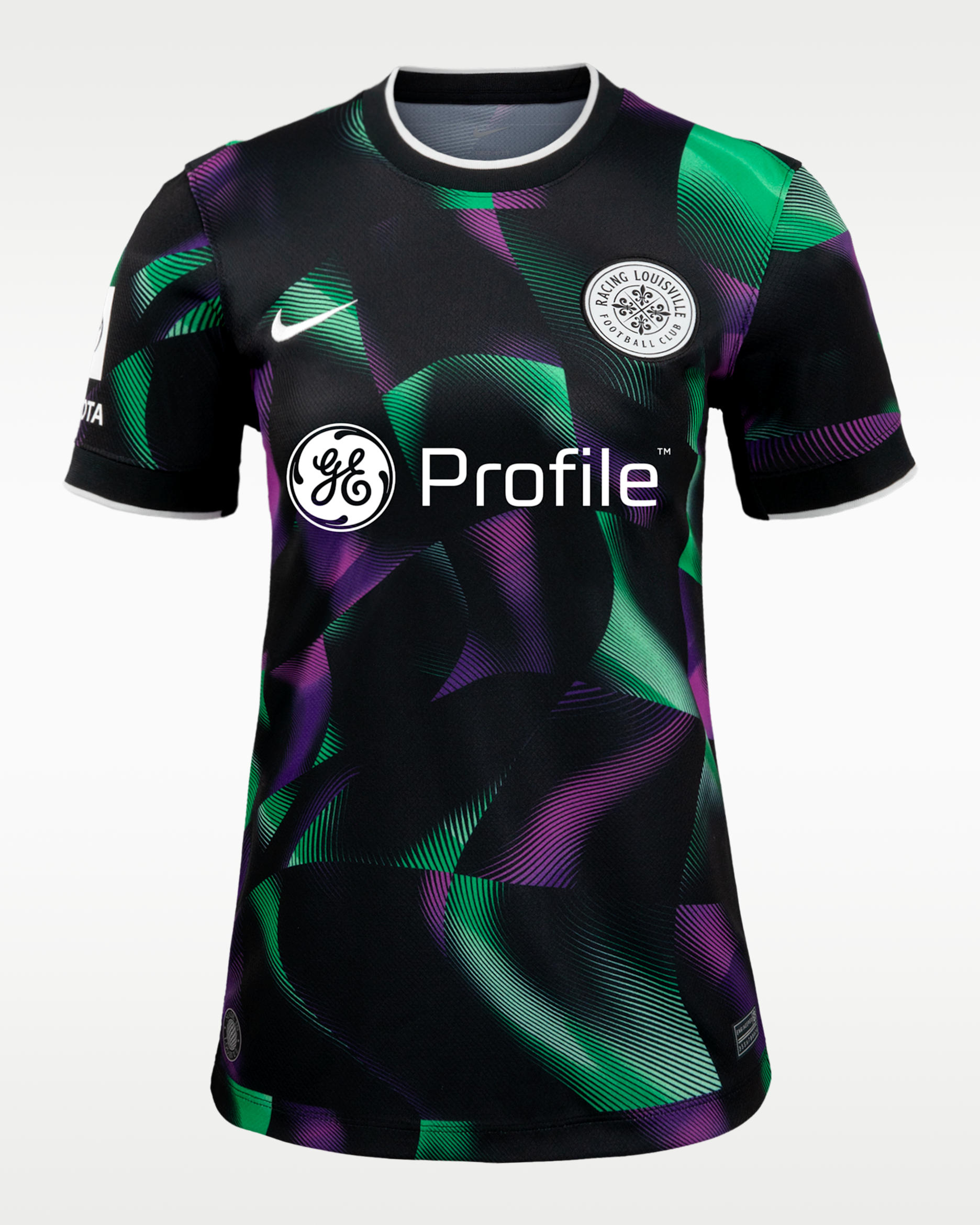 Jersey Nike Dri-FIT de la NWSL Replica para mujer Racing Louisville FC Stadium Away - Espuma menta