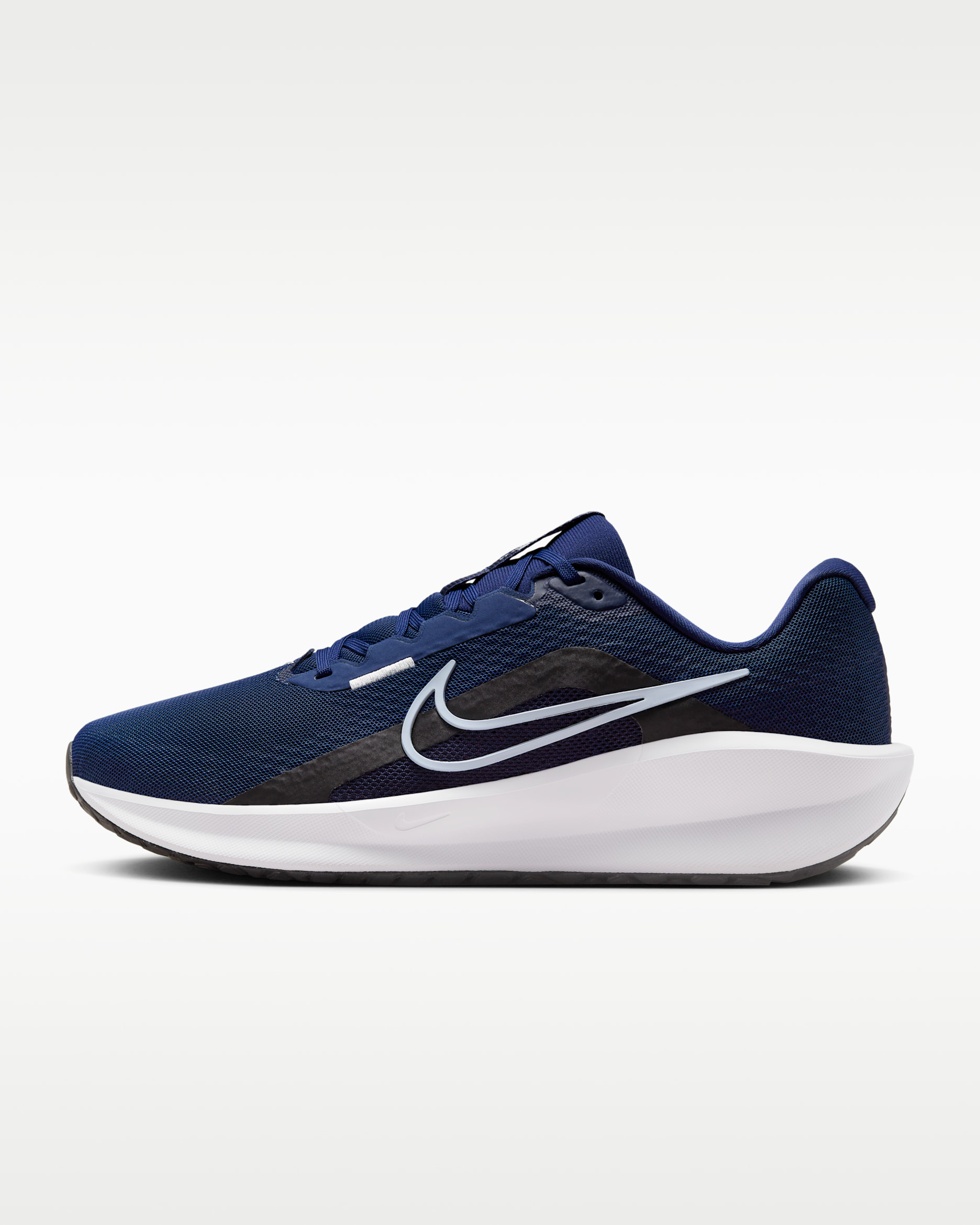 Nike Downshifter 13 løpesko for vei til herre - Midnight Navy/Svart/Hvit/Pure Platinum