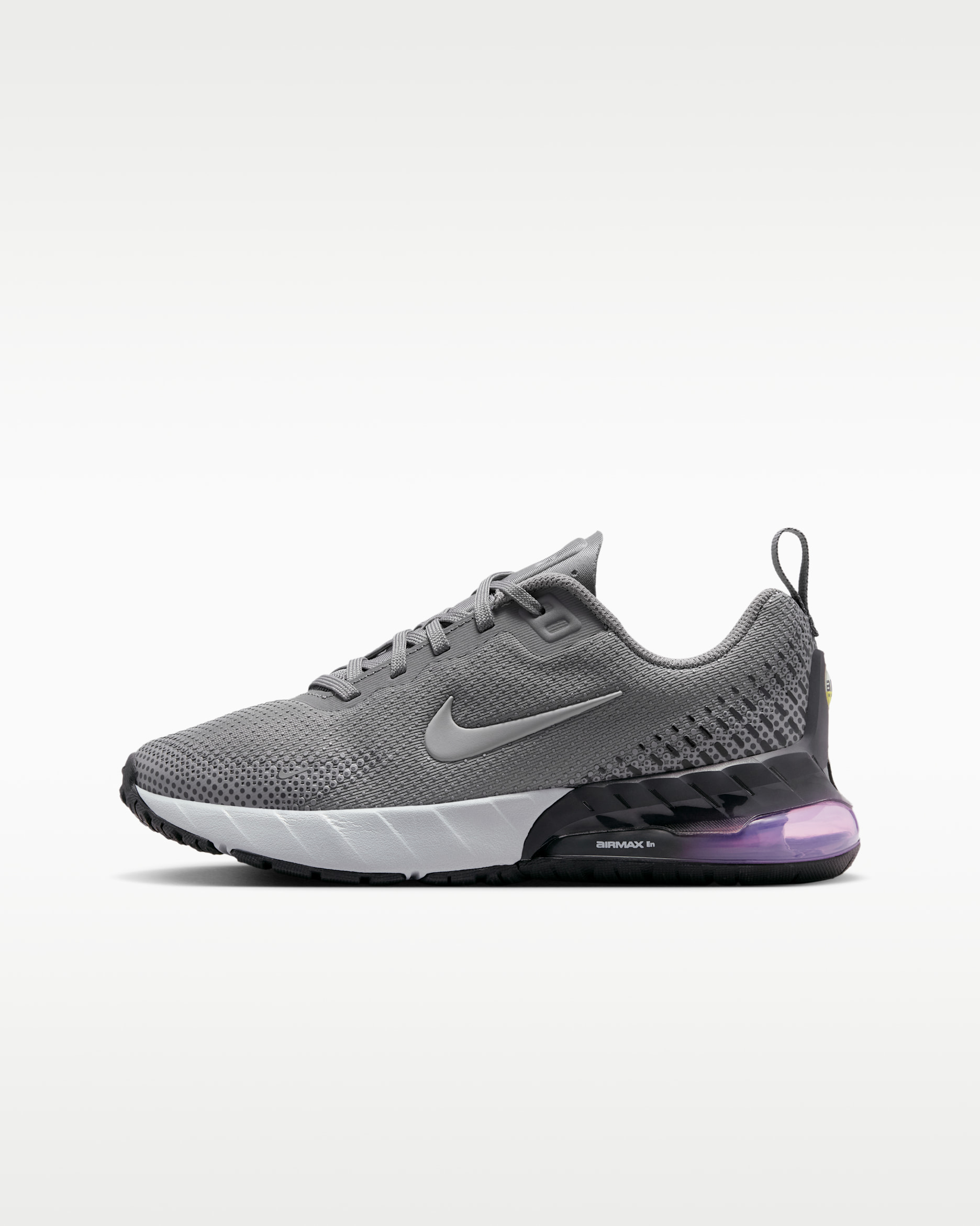 Tenis para niños grandes Nike Air Max Phoenix - Antracita/Gris humo claro/Violeta brillante/Punta de Lápiz