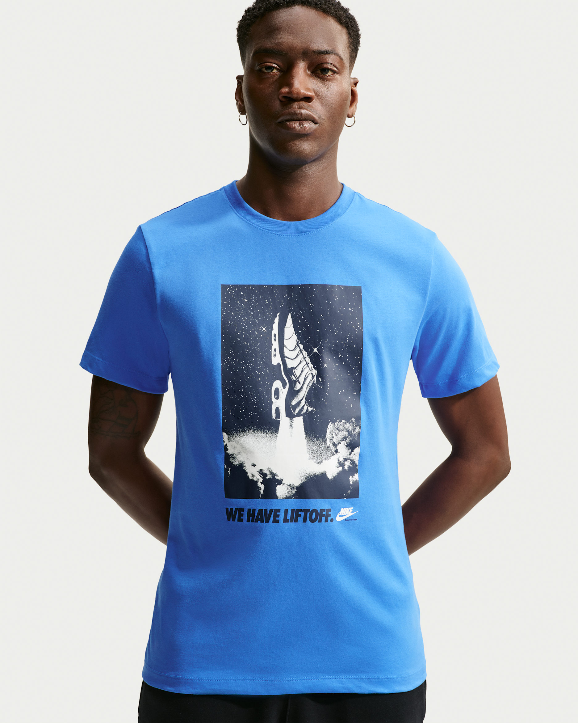 Playera Nike Sportswear - Azul cristal