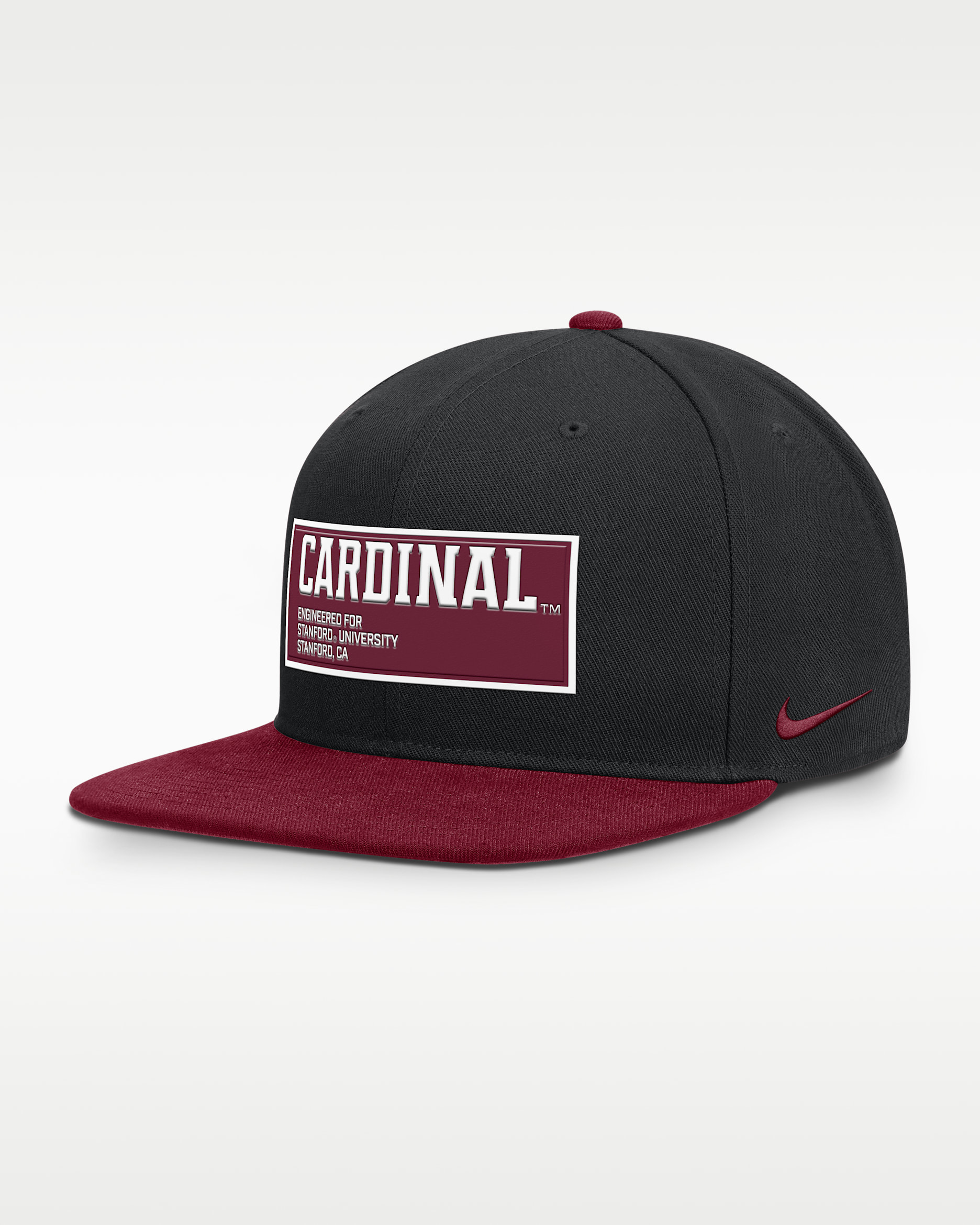 Stanford On-Field Pro Men's Nike Dri-FIT College Adjustable Hat - Black