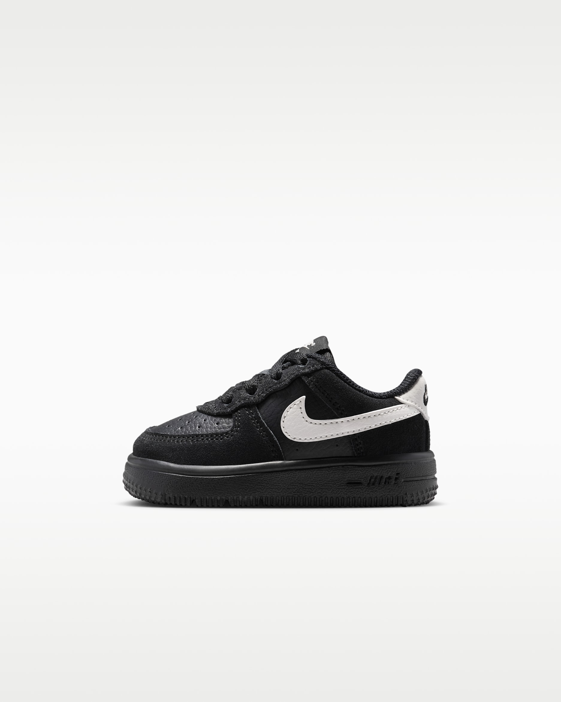 Nike Force 1 Low LV8 2 Baby/Toddler Shoes - Black/Light Bone