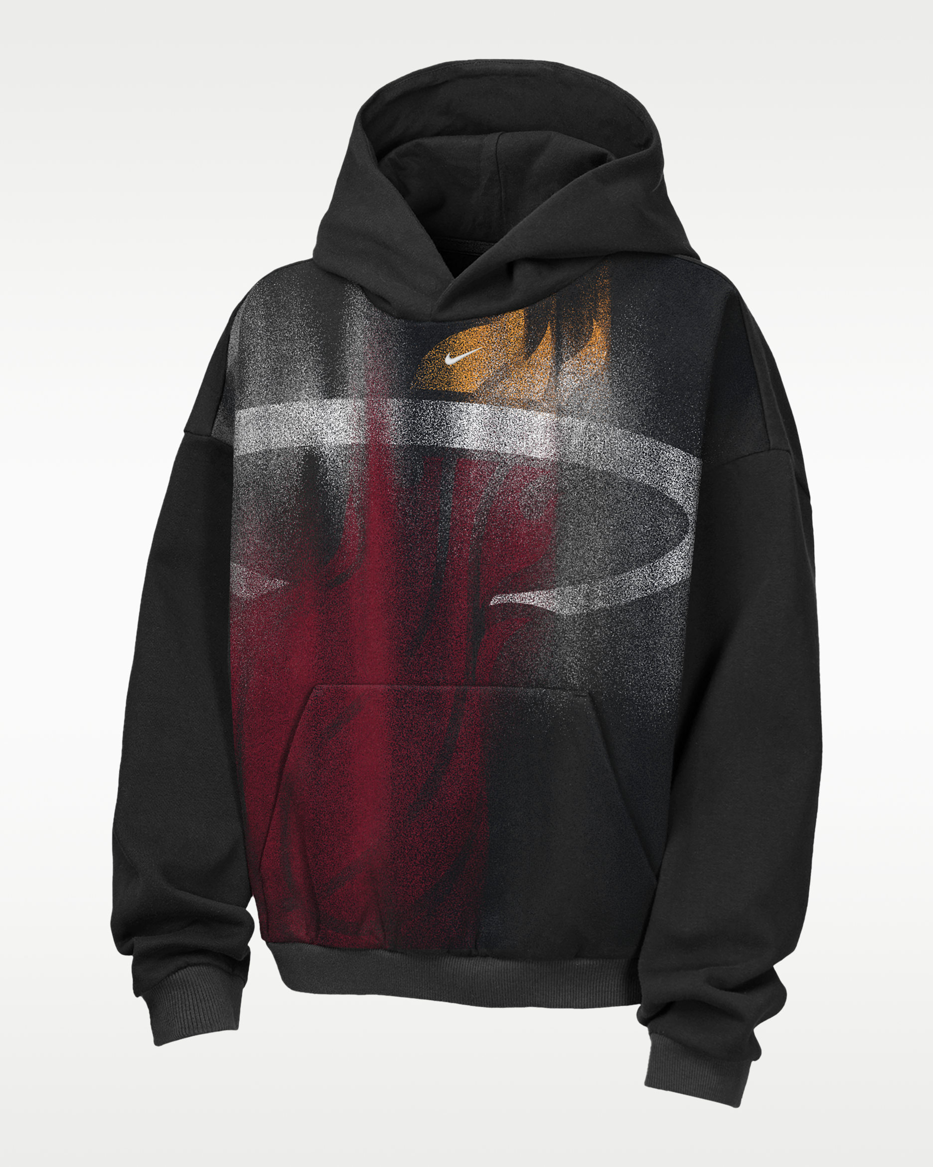 Miami Heat Big Kids' Nike Basketball Hoodie - Black