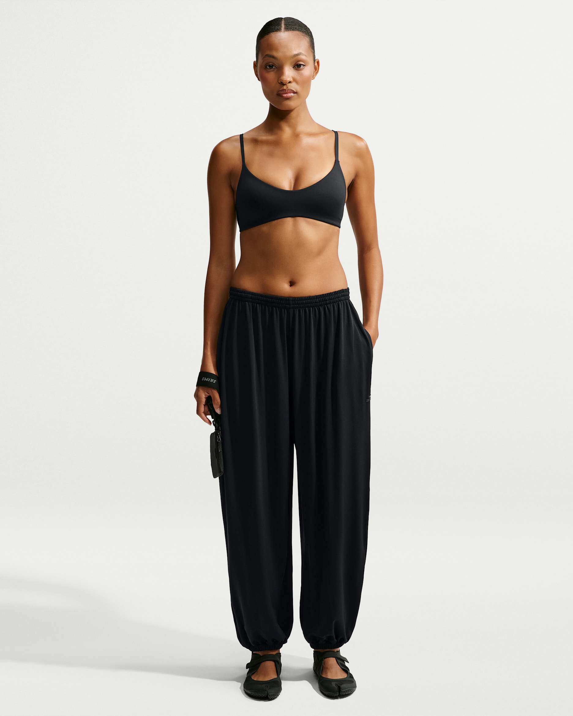 Pantalon NikeSKIMS Stretch Knit pour femme - NSKM Obsidian/NSKM Igneous