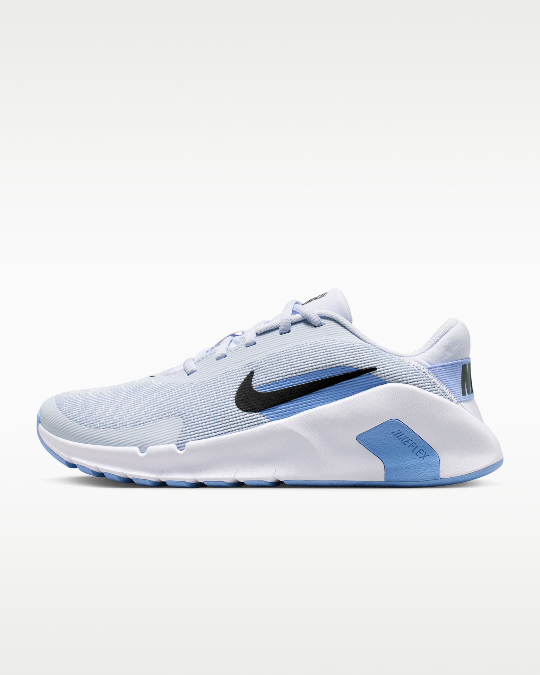 Damskie buty treningowe Nike Flex Train - Football Grey/Aluminum/Biel/Anthracite