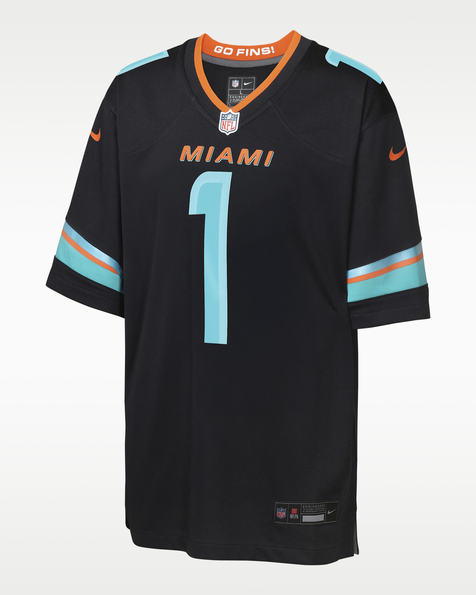 Tua Tagovailoa Miami Dolphins Rivalries Collection Big Kids' Nike NFL Game Jersey - Navy