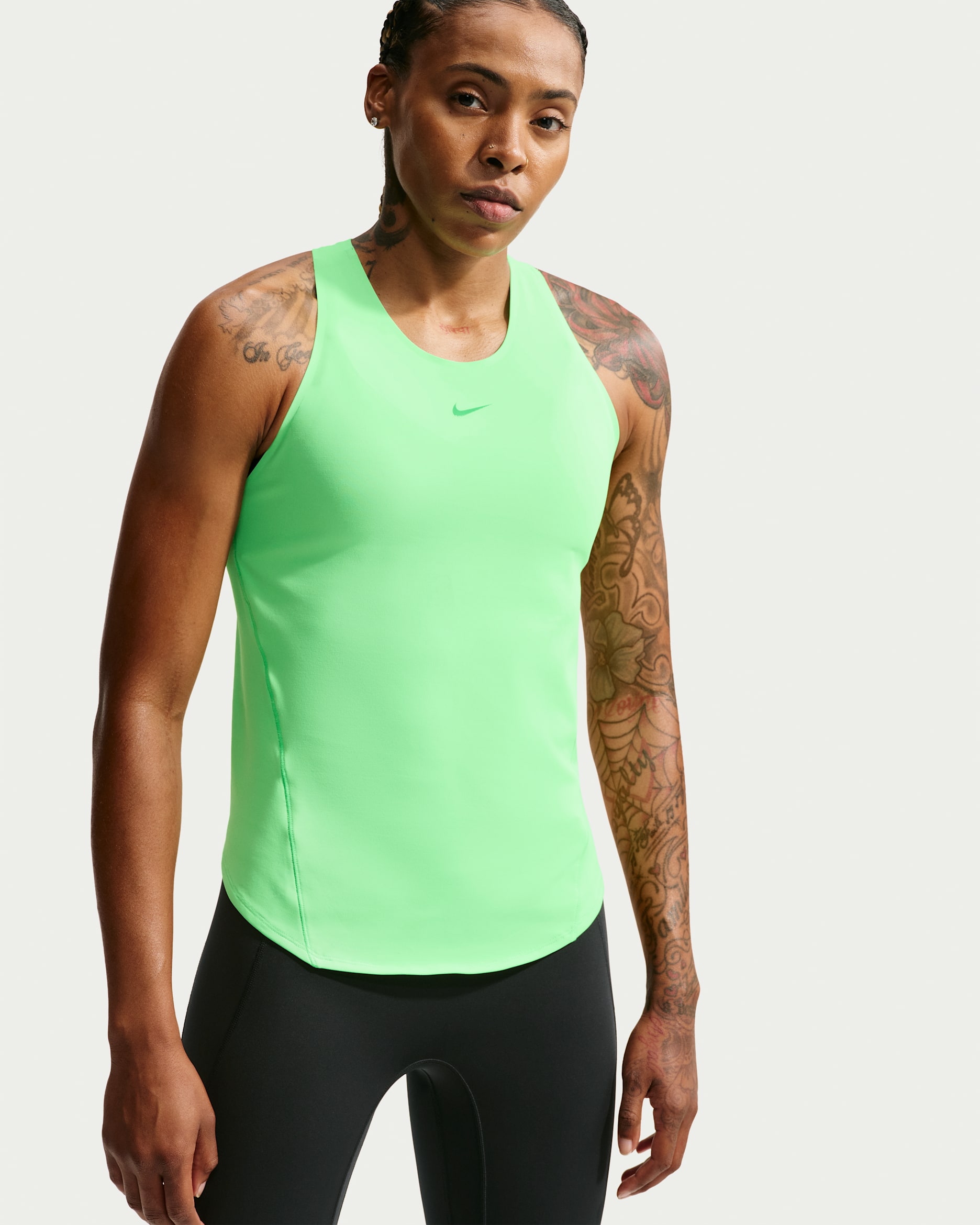 Nike Universa singlet til dame - Illusion Green/Green Spark