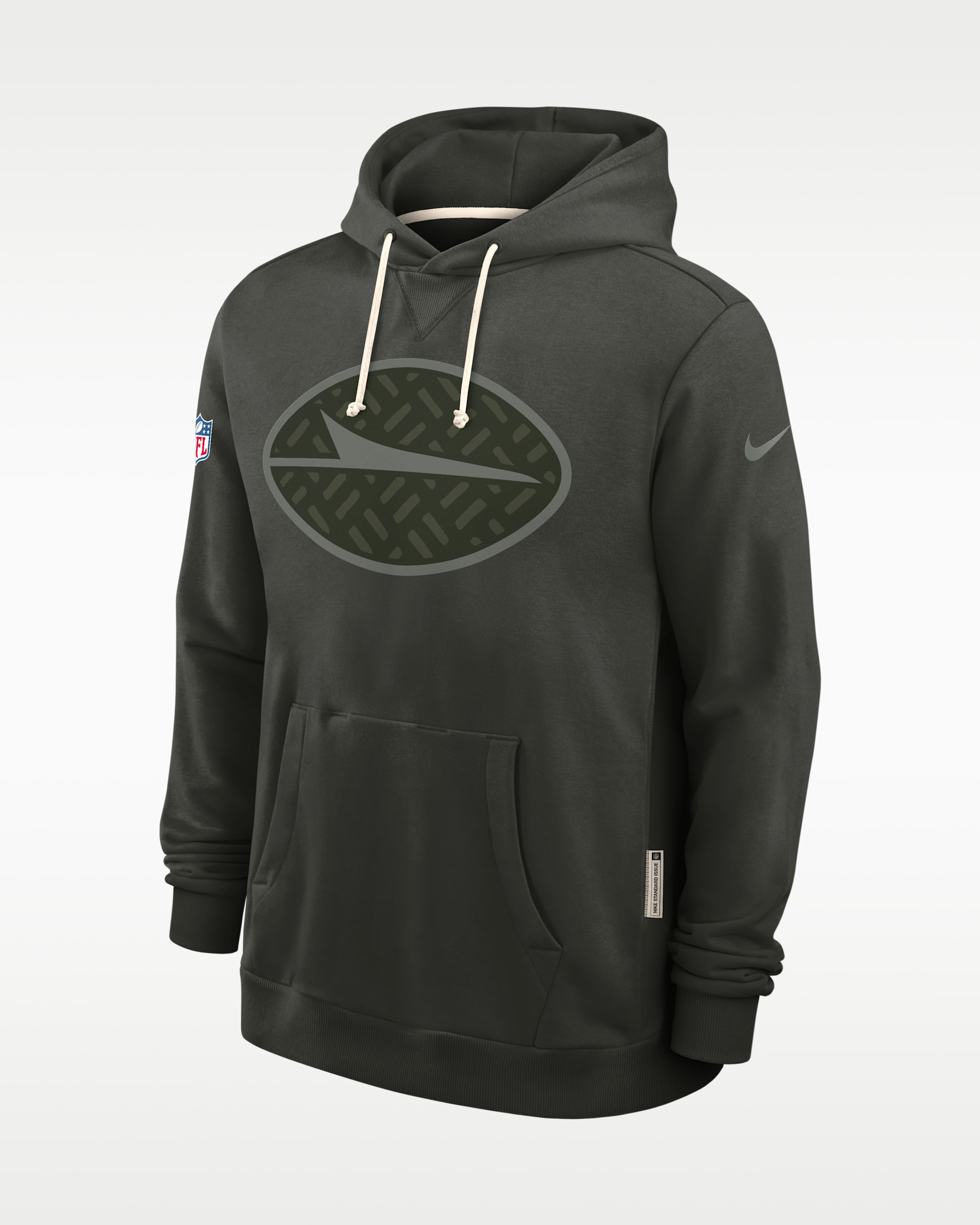 New York Jets Rivalries Collection Sideline Men's Nike Dri-FIT NFL Pullover Hoodie - Green