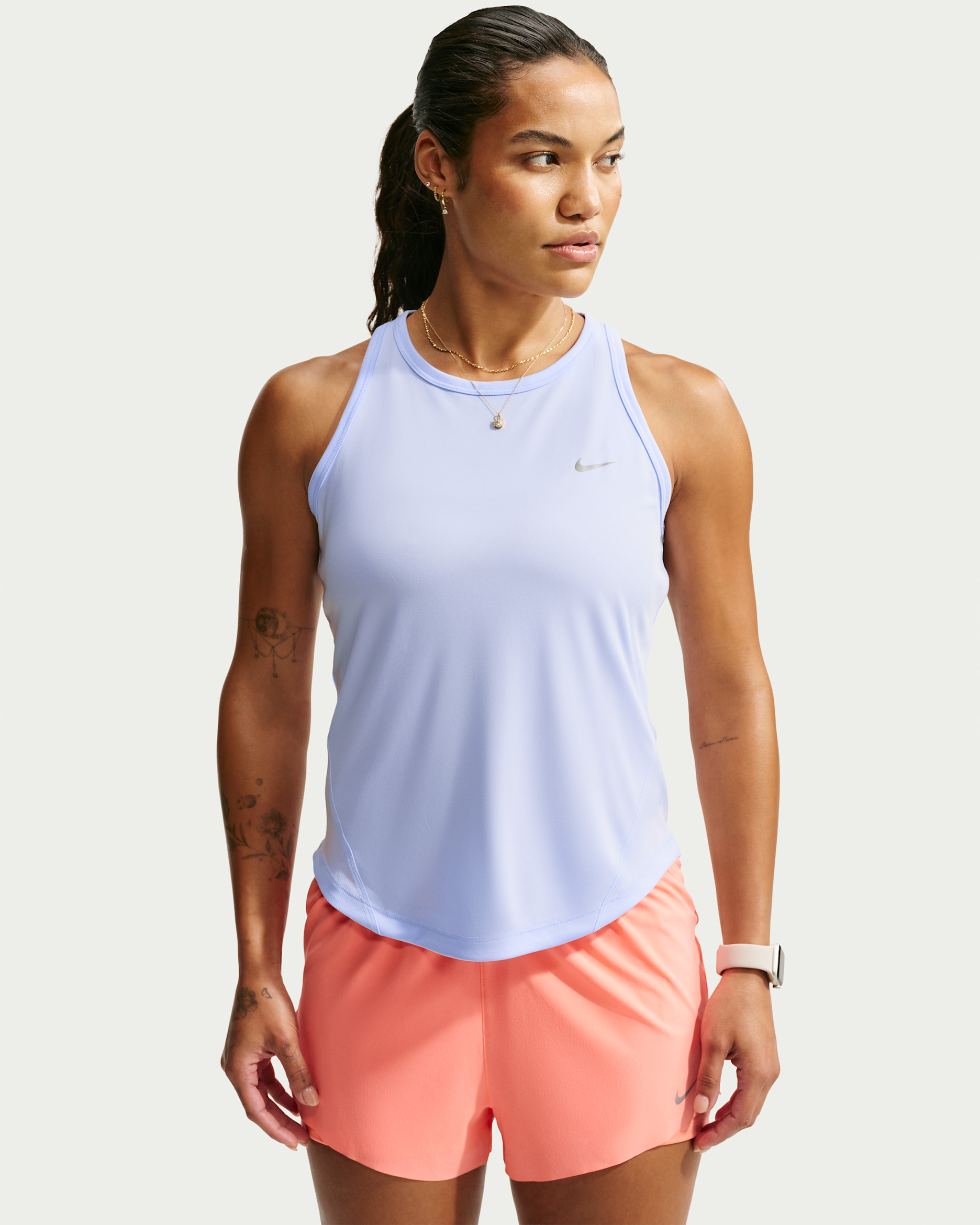 Débardeur de running Dri-FIT Nike Tempo pour femme - Palest Purple