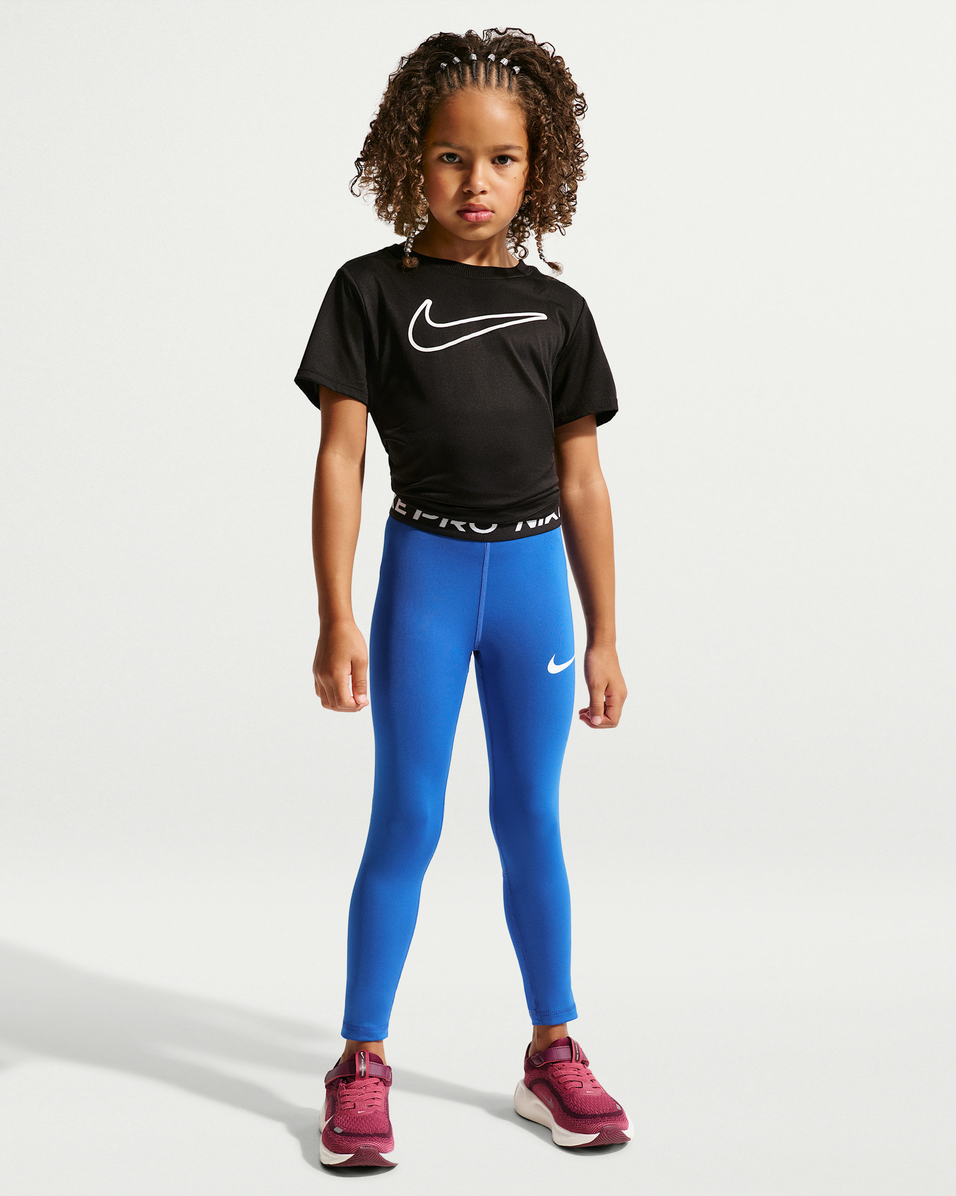 Nike Pro Little Kids' Dri-FIT Leggings - Game Royal