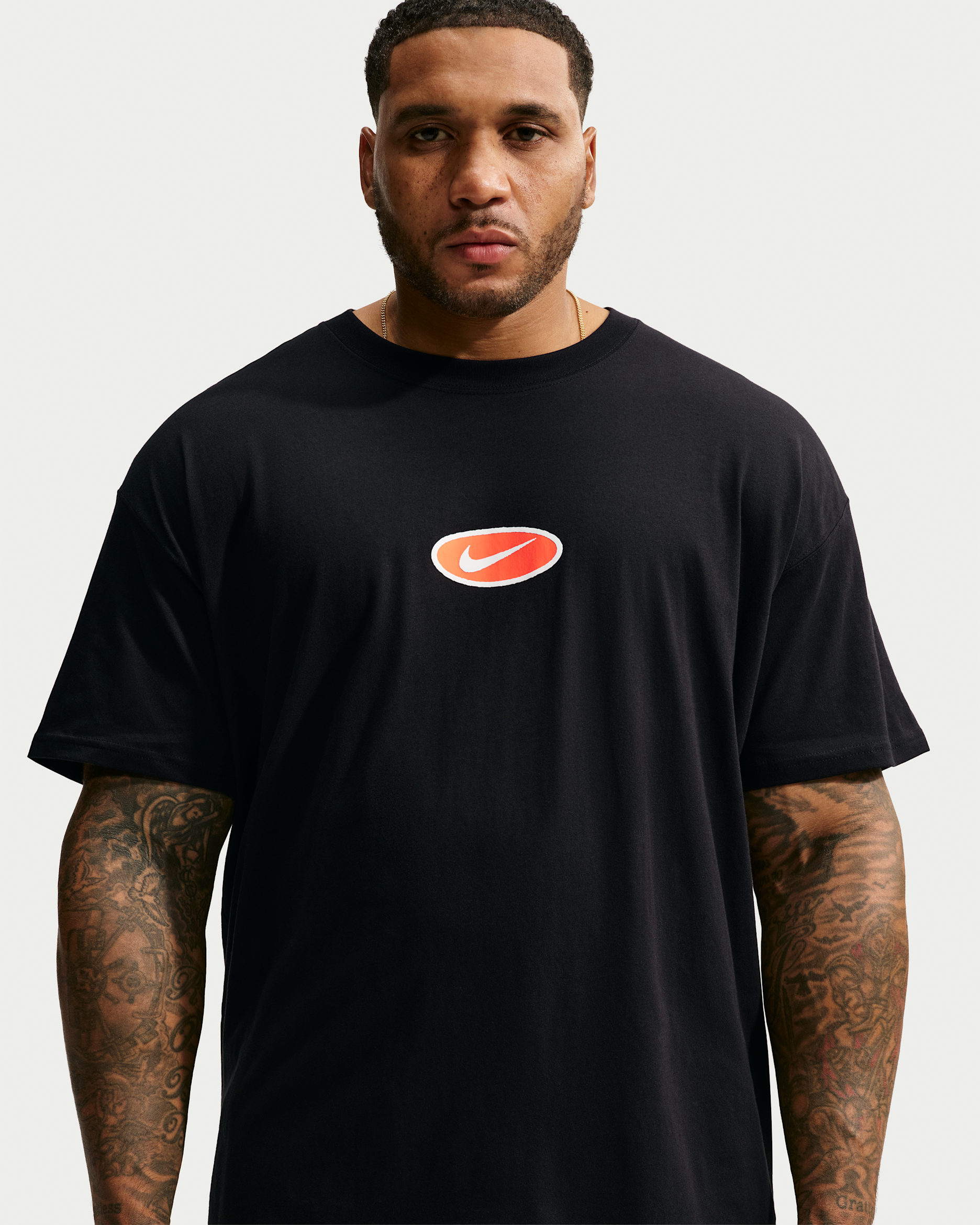 Nike-basket-T-skjorte til herre - Svart