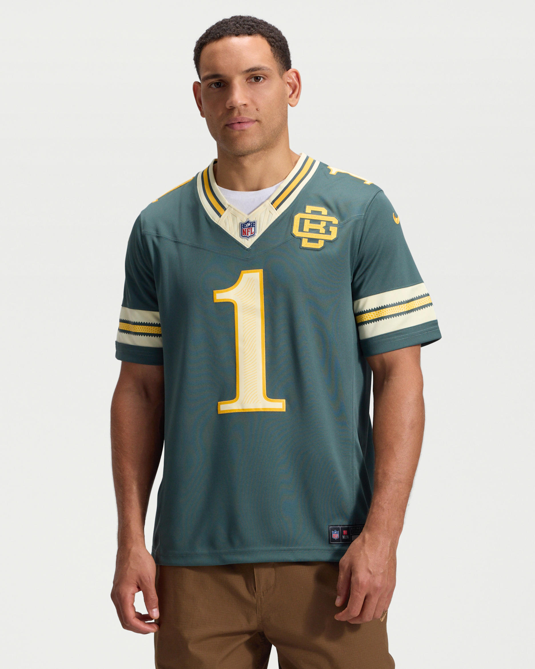 Micah Parsons Green Bay Packers Rivalries Collection Men's Nike Dri-FIT NFL Limited Jersey - Vintage Green