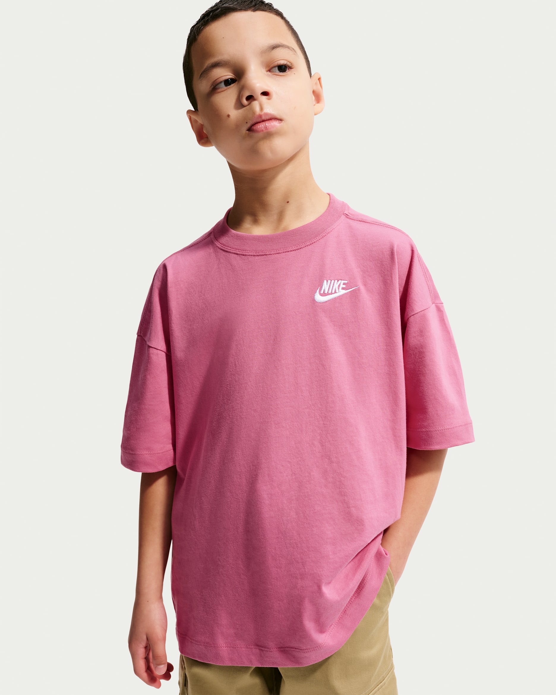 Nike Sportswear Oversize-T-Shirt (ältere Kinder) - Peony