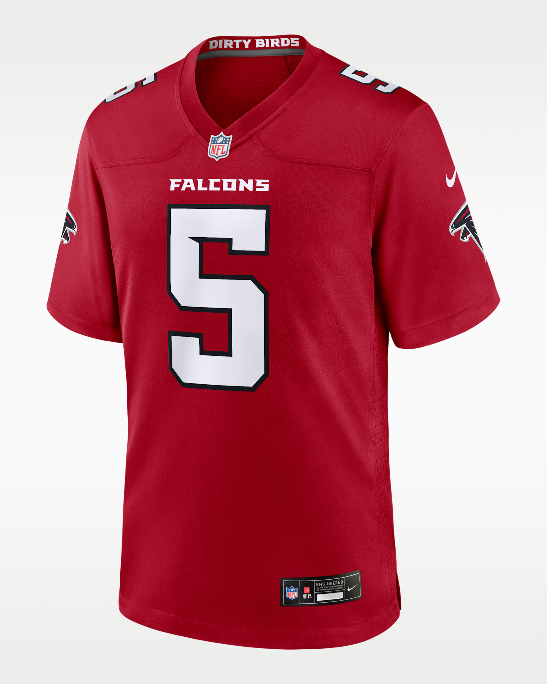 Drake London Atlanta Falcons Men's Nike NFL Game Jersey - Red