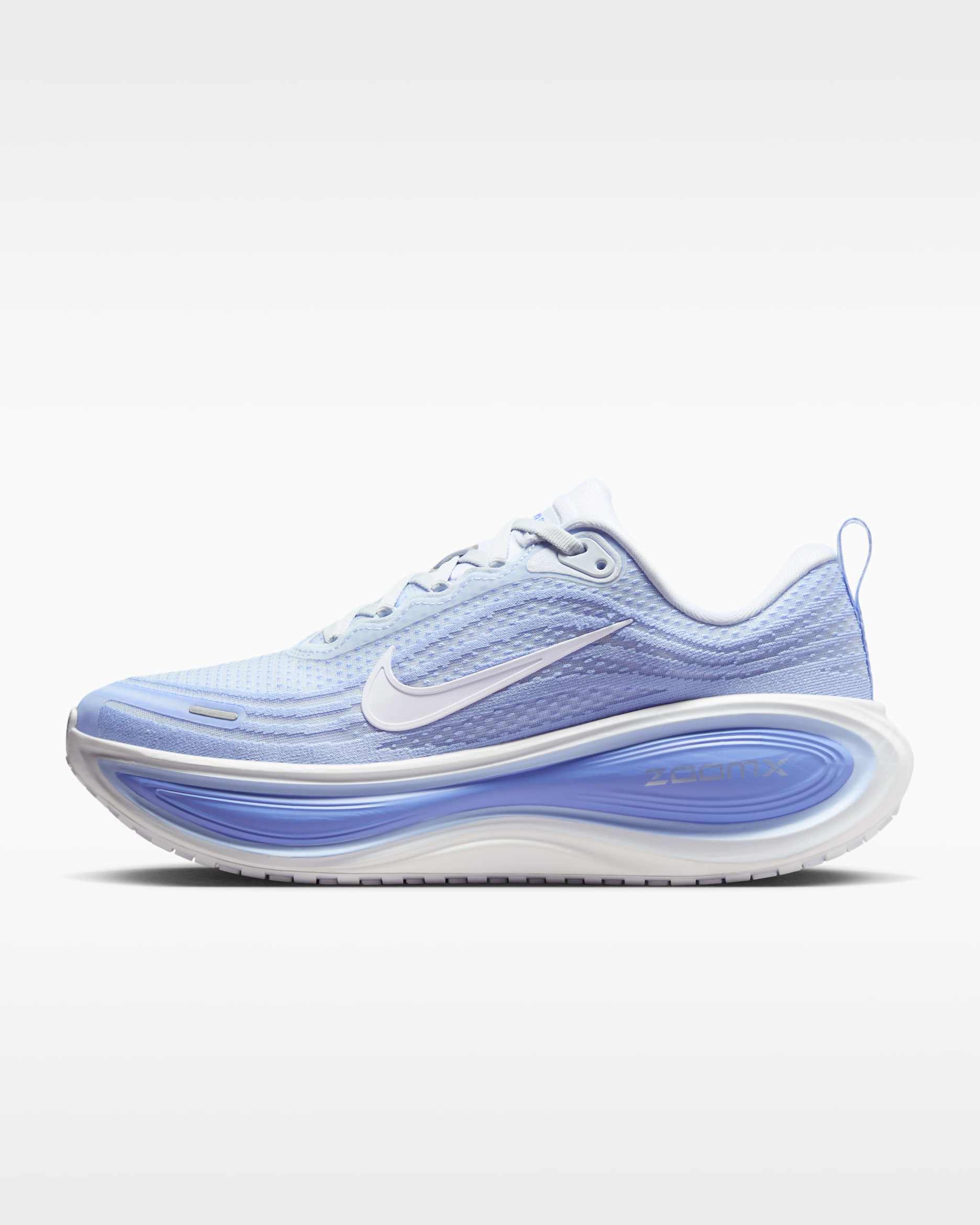 Tenis de correr en pavimento para mujer Nike Vomero Plus - Gris fútbol/Aluminio/Royal pulso/Blanco