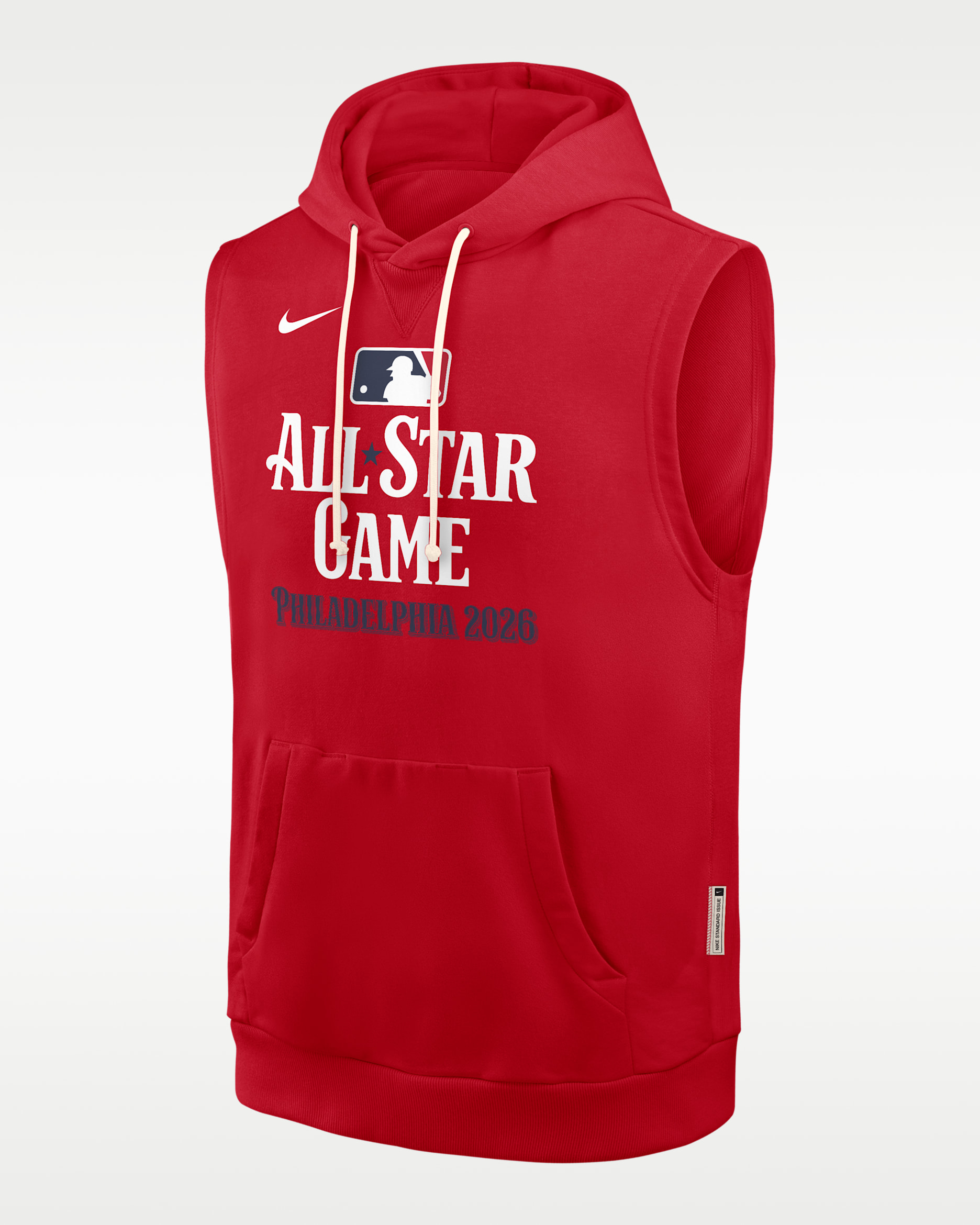 2026 All-Star Game Authentic Collection Men's Nike Dri-FIT MLB Sleeveless Pullover Hoodie - Red