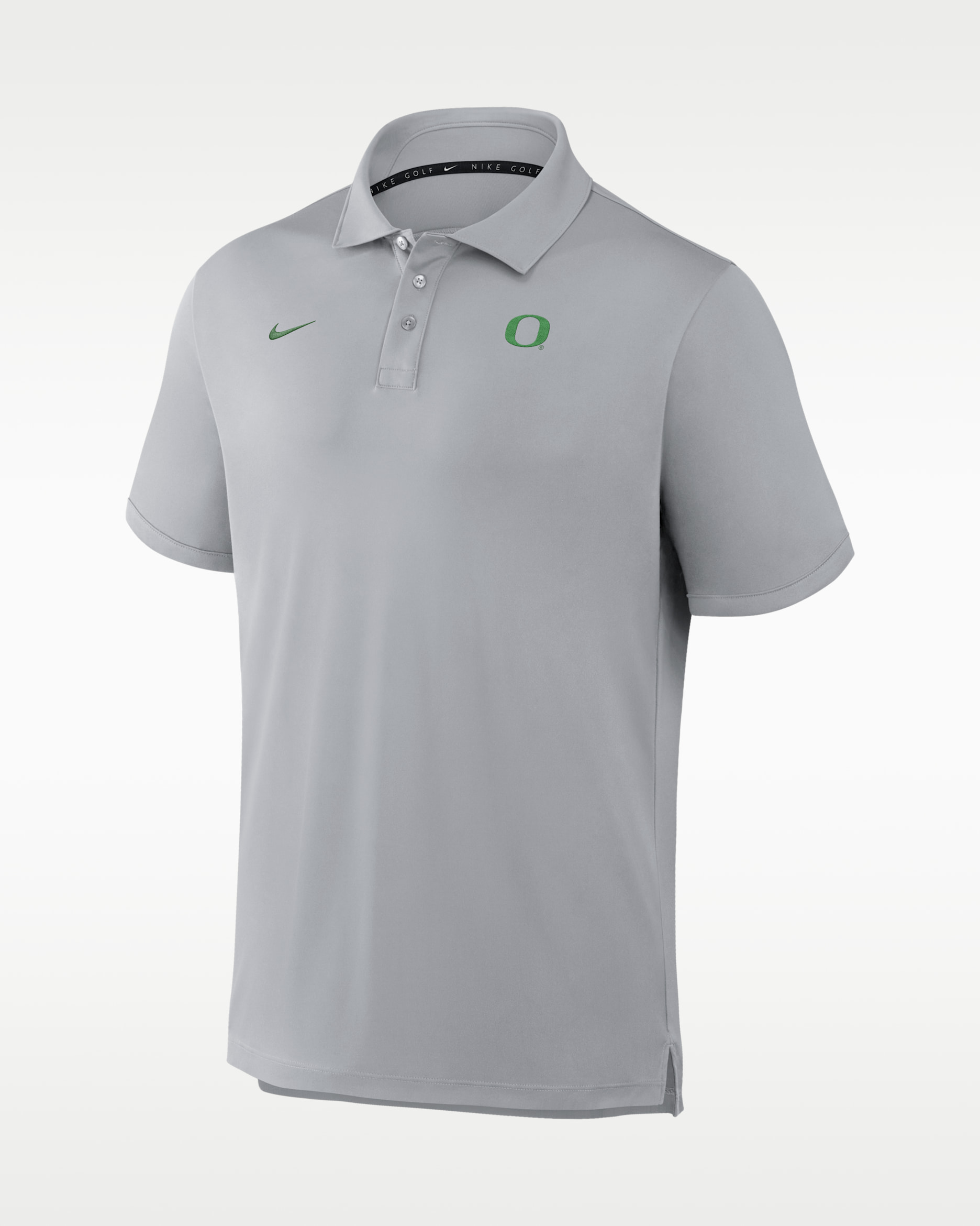 Polo universitaria Nike Dri-FIT para hombre Oregon Par - Gris