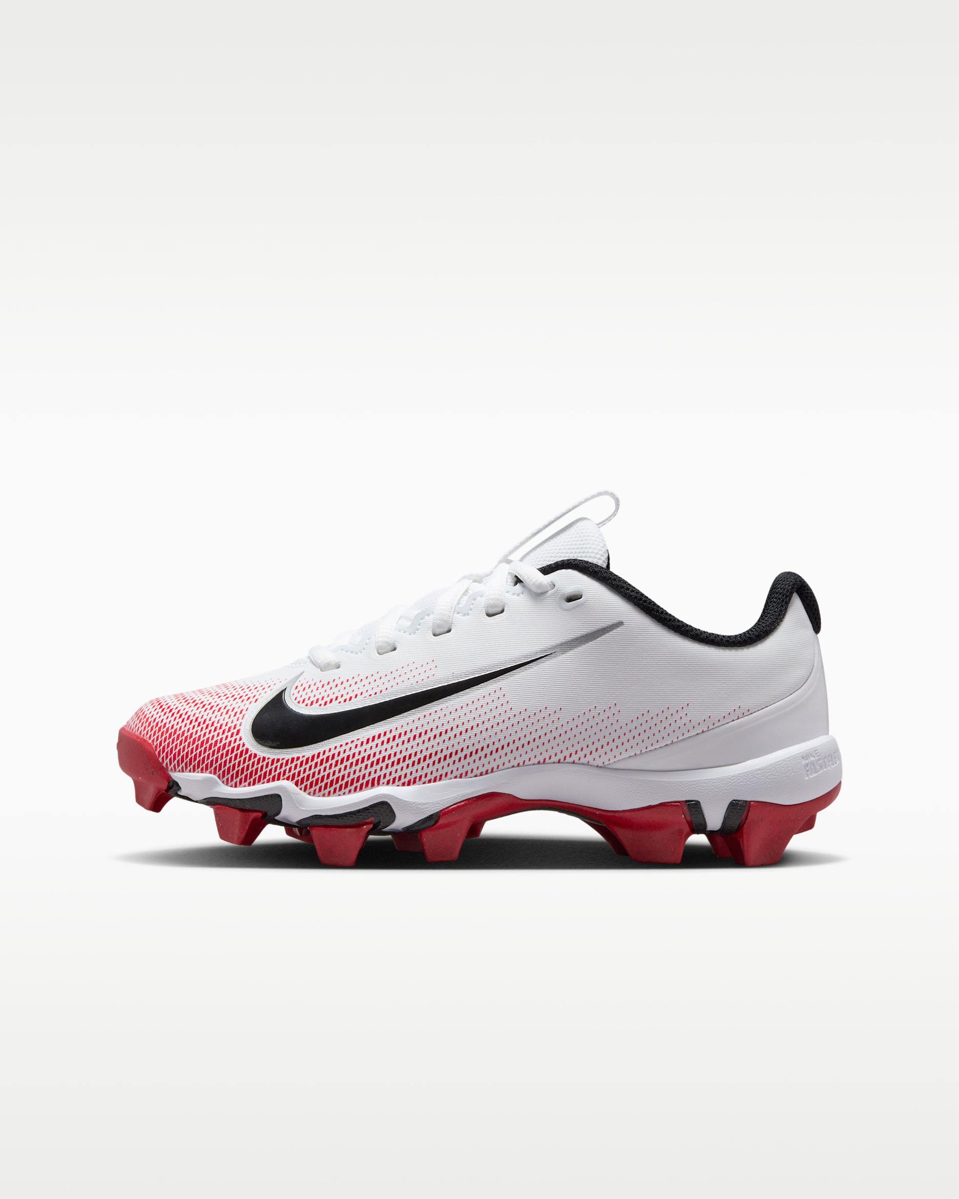 Nike Vapor Shark 3 Big Kids' Football Cleats - White/University Red/Black