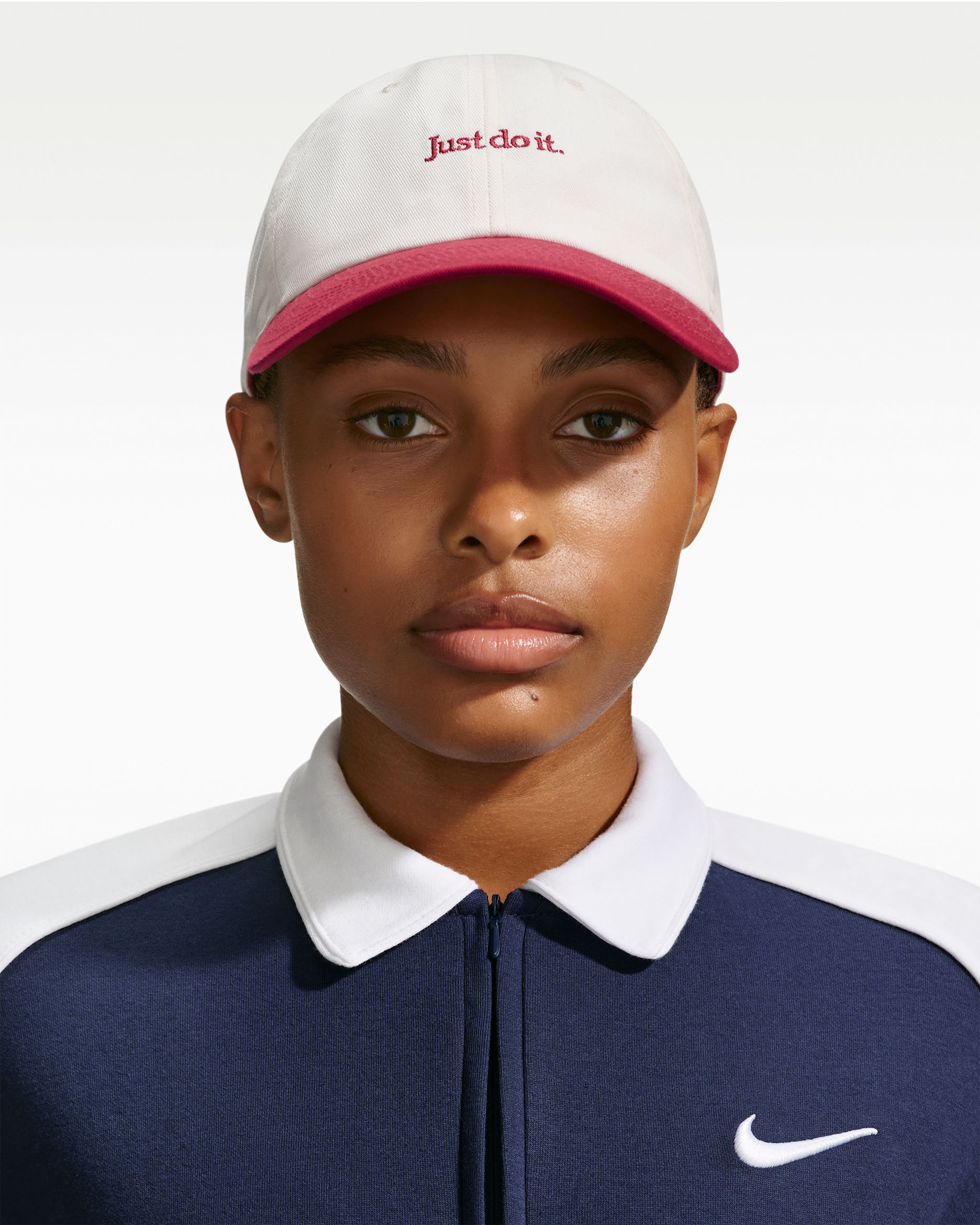 Nike Club Unstructured JDI Cap - Sail/Tough Red/Tough Red