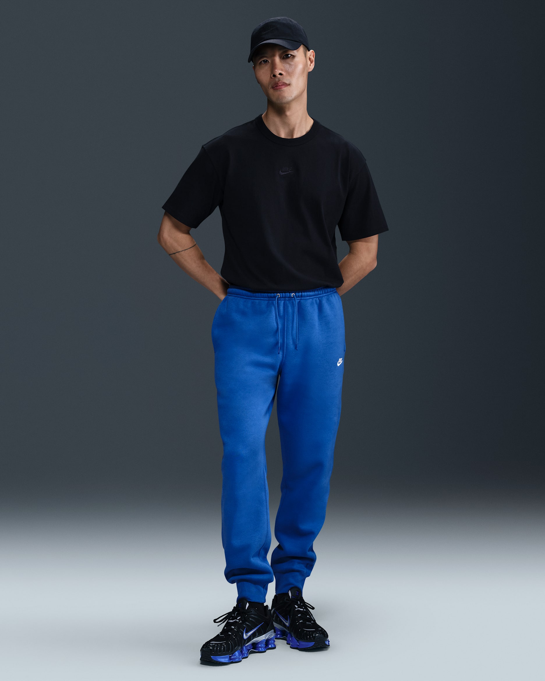 Nike Sportswear Club Herren-Jogginghose - Game Royal/Game Royal/Weiß