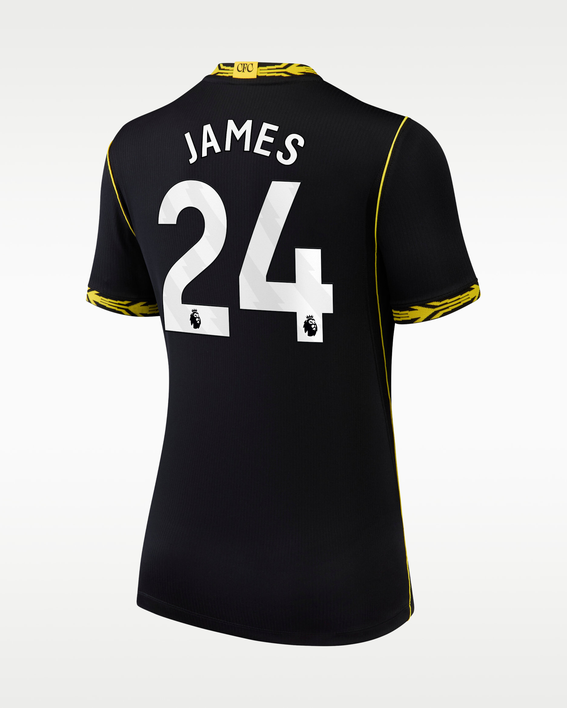Reece James Chelsea 2026/27 Stadium Away Women's Nike Dri-FIT Soccer Jersey - Black