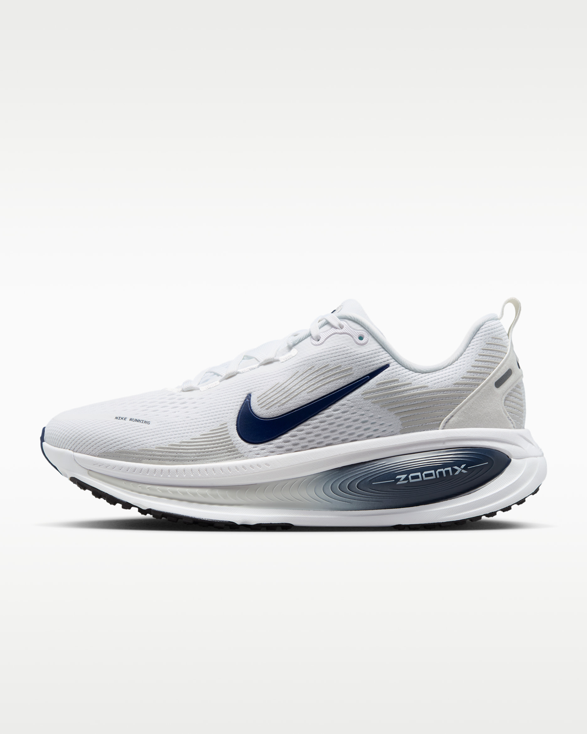Nike Vomero 18 Women's Road Running Shoes - White/Photon Dust/Metallic Silver/College Navy
