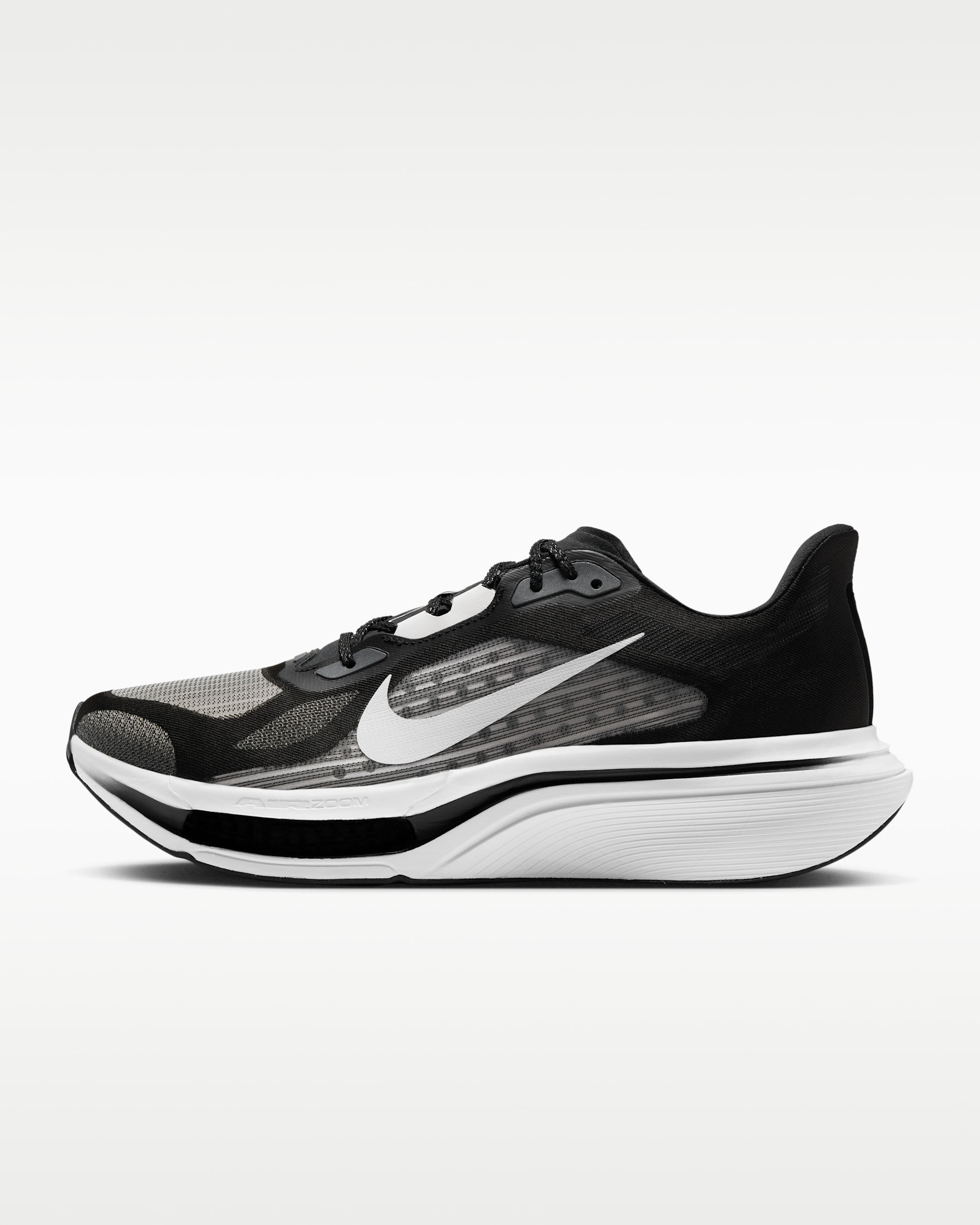 Nike Pegasus Plus 2 Men's Road-Running Shoes - Black/Smoke Grey/White