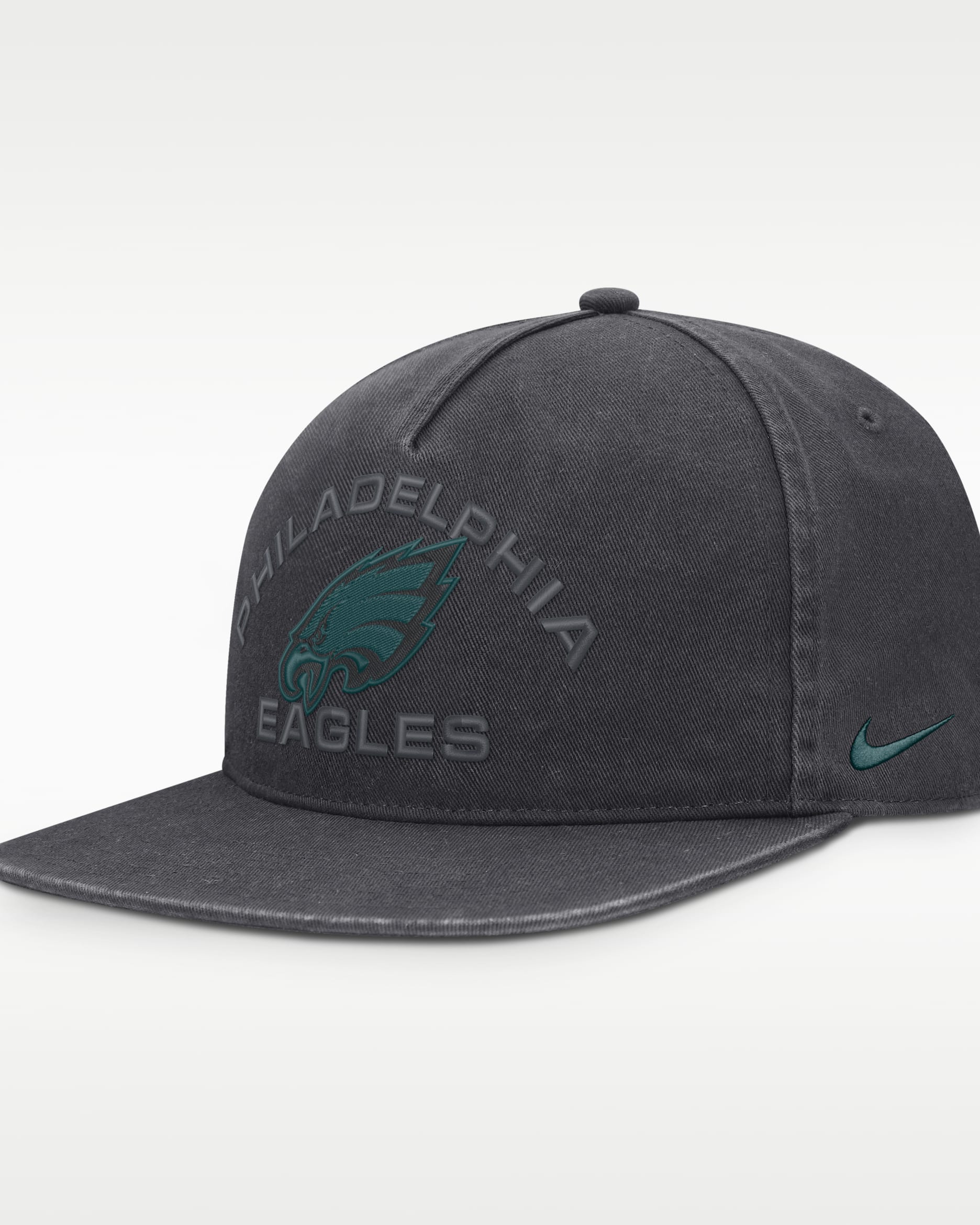 Gorra ajustable Nike de la NFL para hombre Philadelphia Eagles Primetime Pro - Antracita